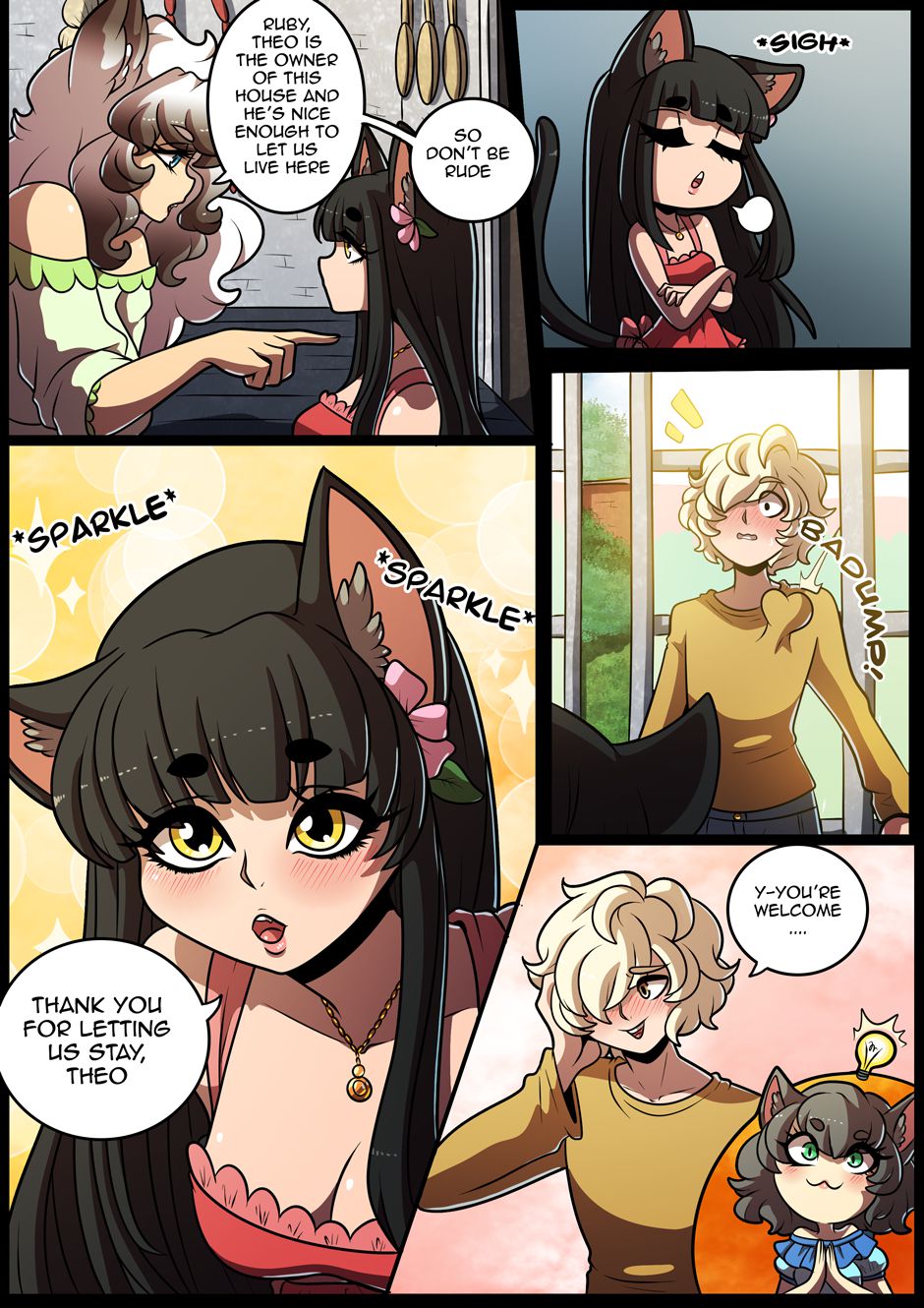 Feline Château [Kinkymation] 3 . Feline Chateau - Chapter 3 [Kinkymation] – page 7