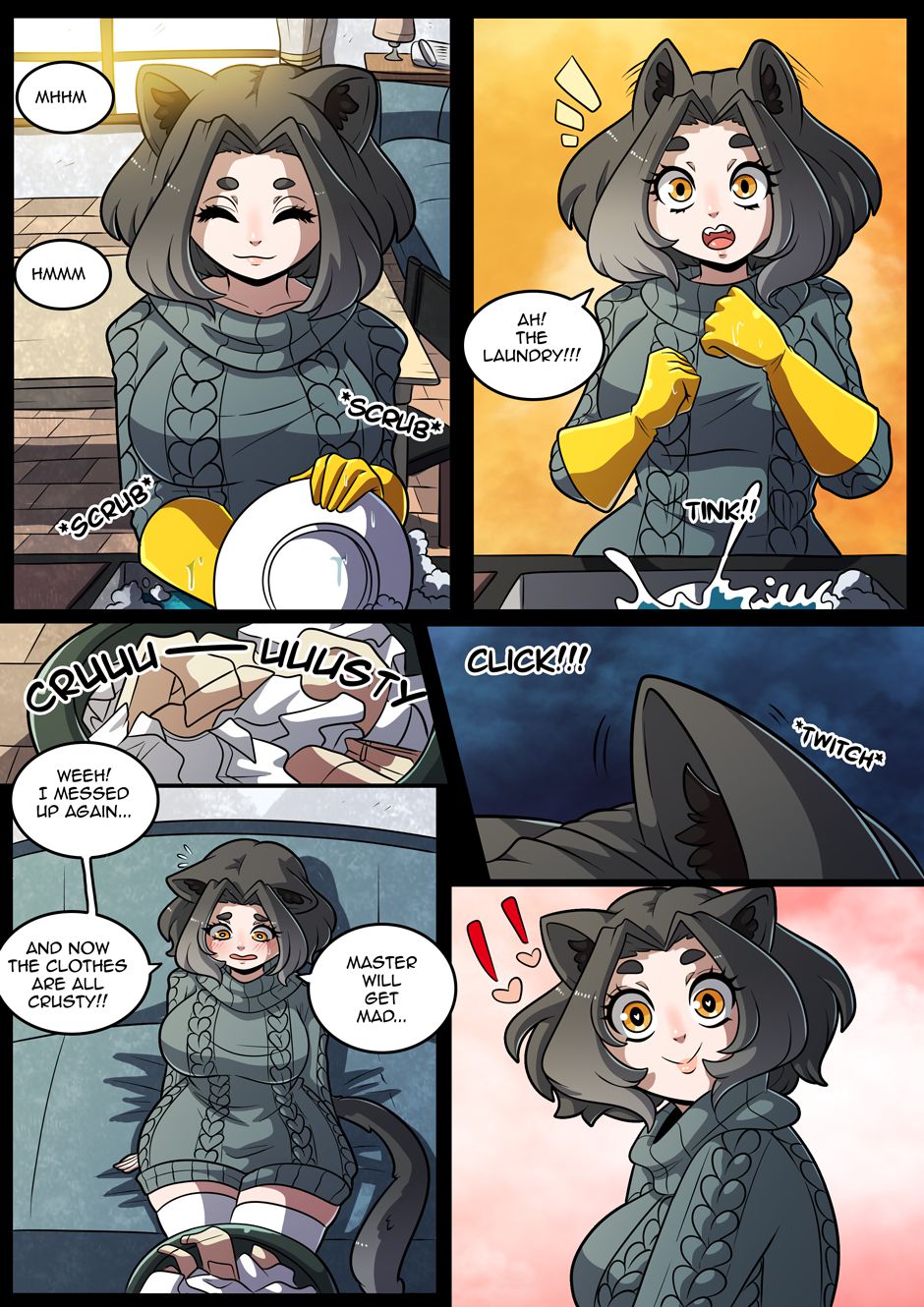 Feline Château [Kinkymation] 4 . Feline Chateau - EXTRA - Chapter 4 [Kinkymation] – page 4