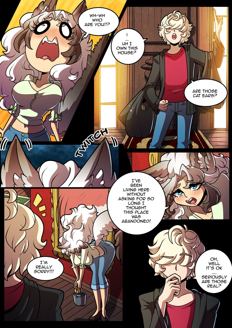 Feline Château [Kinkymation] 1 . Feline Chateau - Chapter 1 [Kinkymation] – page 5
