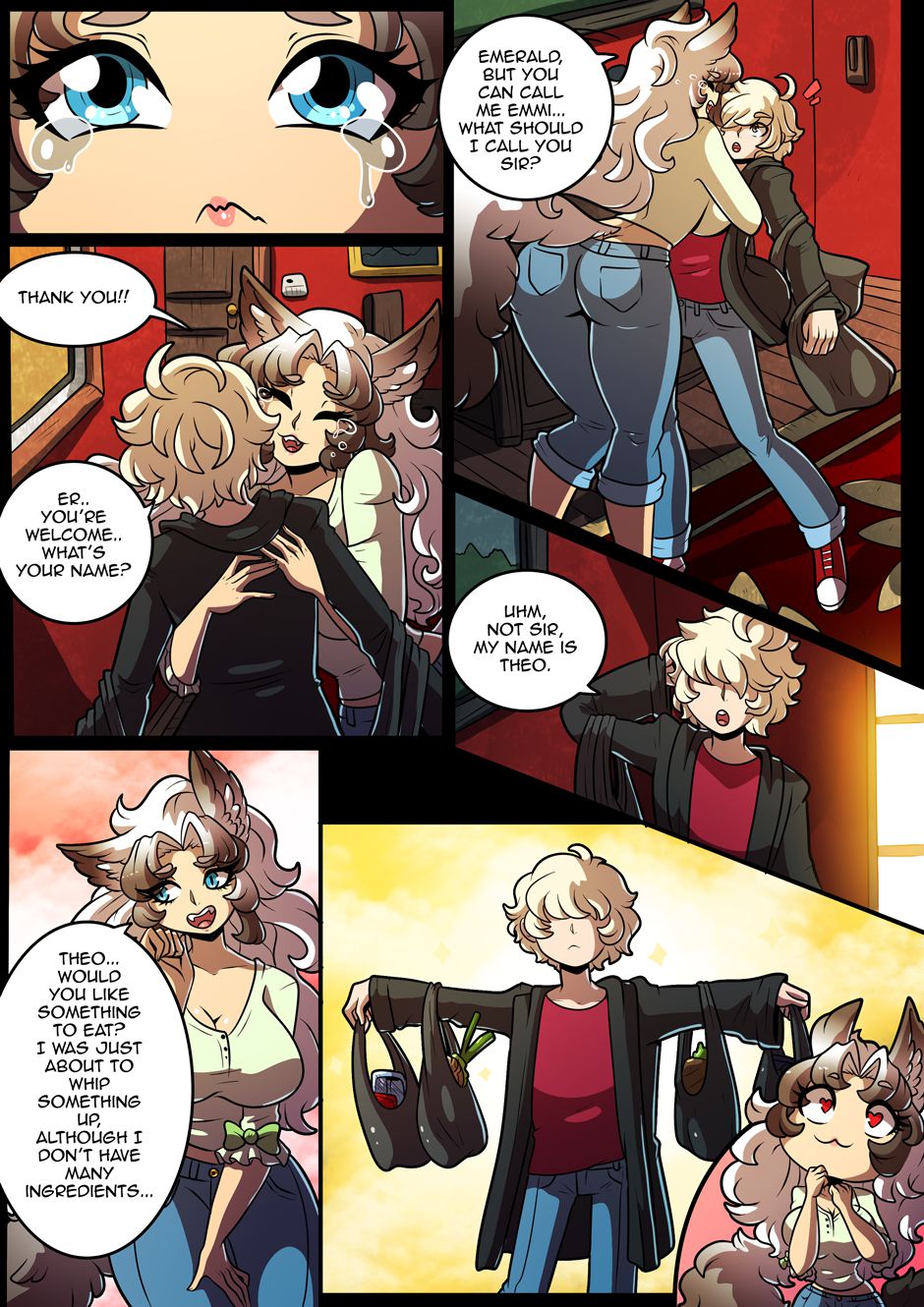 Feline Château [Kinkymation] 1 . Feline Chateau - Chapter 1 [Kinkymation] – page 7