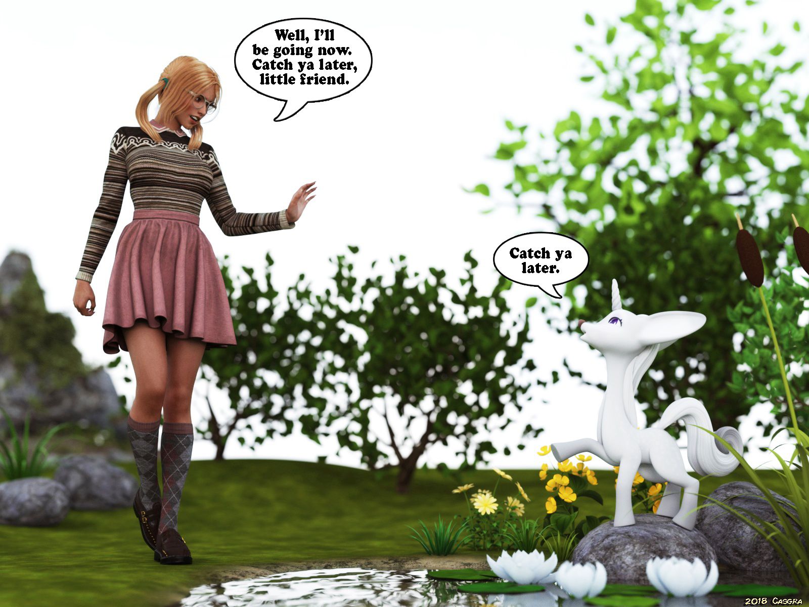 Otherworldly [Casgra] 1 . Otherworldly - The White Unicorn - Chapter 1 [Casgra] – page 59