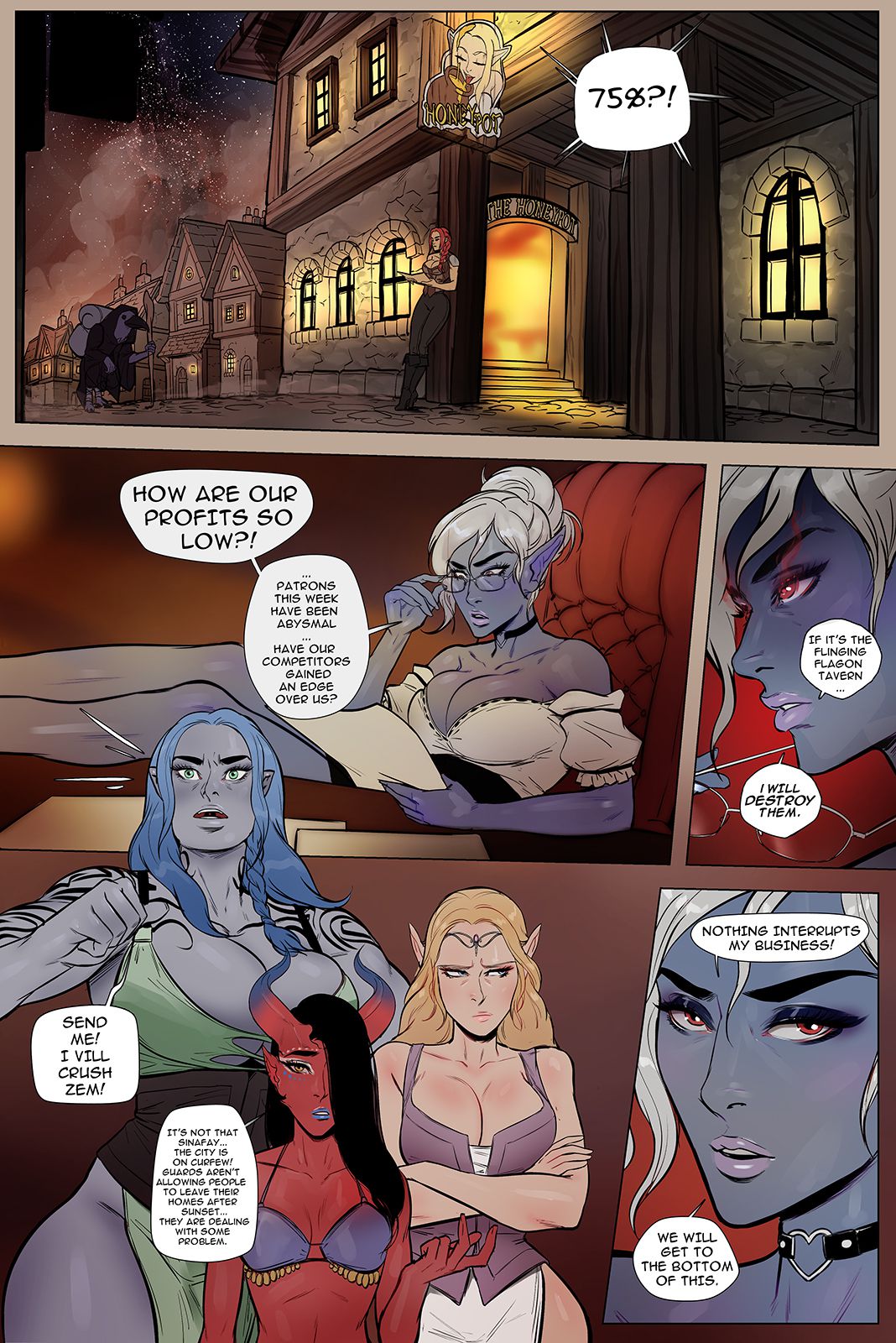 TavernSluts (Dungeons &amp; Dragons) [Cherry-Gig] 1 . TavernSluts - Chapter 1 (Dungeons & Dragons) [Cherry-Gig] – page 28