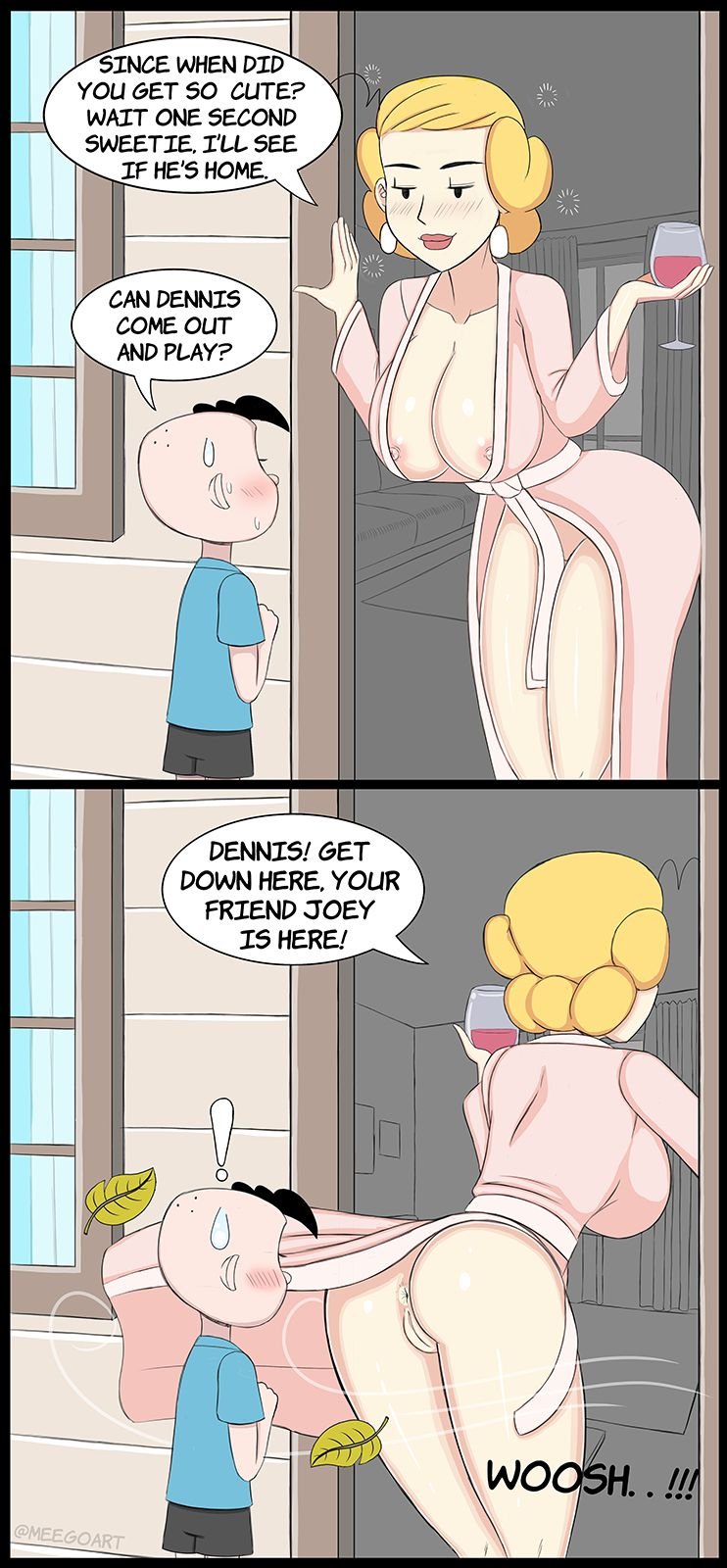 Dennis’s Mom is totally hopeless (Dennis the Menace) [Meegol] 1 . Dennis's Mom is totally hopeless  - Chapter 1 (Dennis the Menace) [Meegol] – page 1
