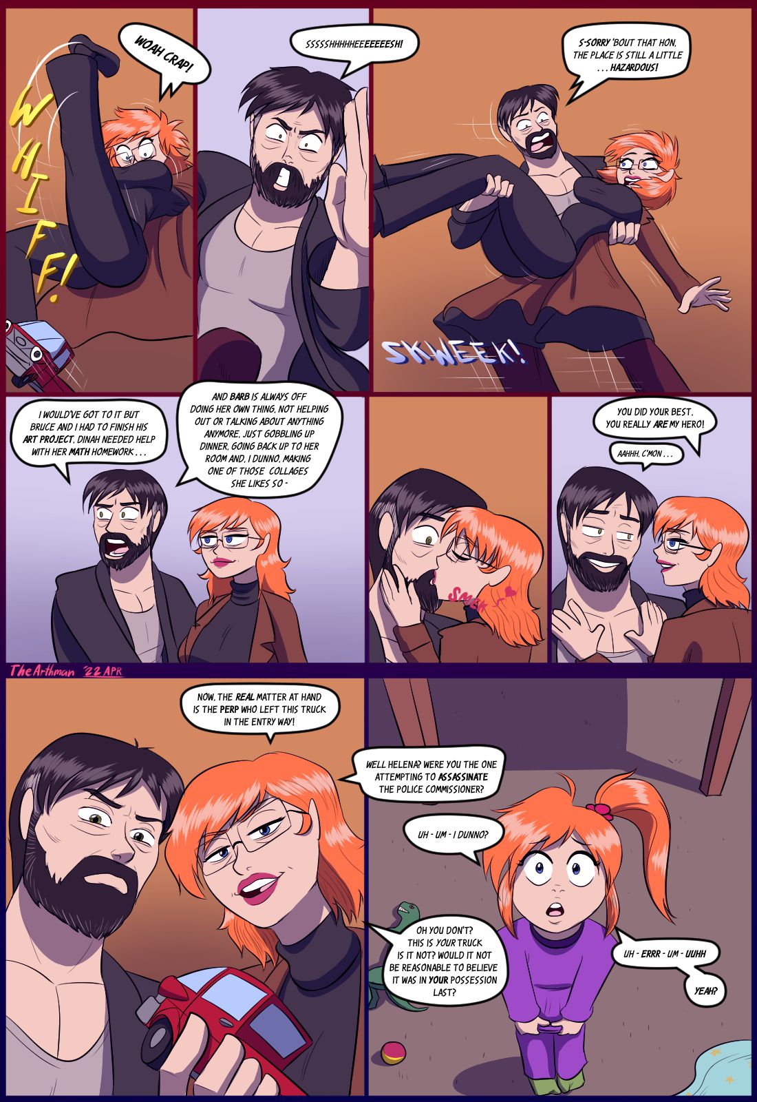 Double Lovin’ Rebound (Batman) [The Arthman] 1 . Double Lovin' Rebound - Chapter 1 (Batman) [The Arthman] – page 13
