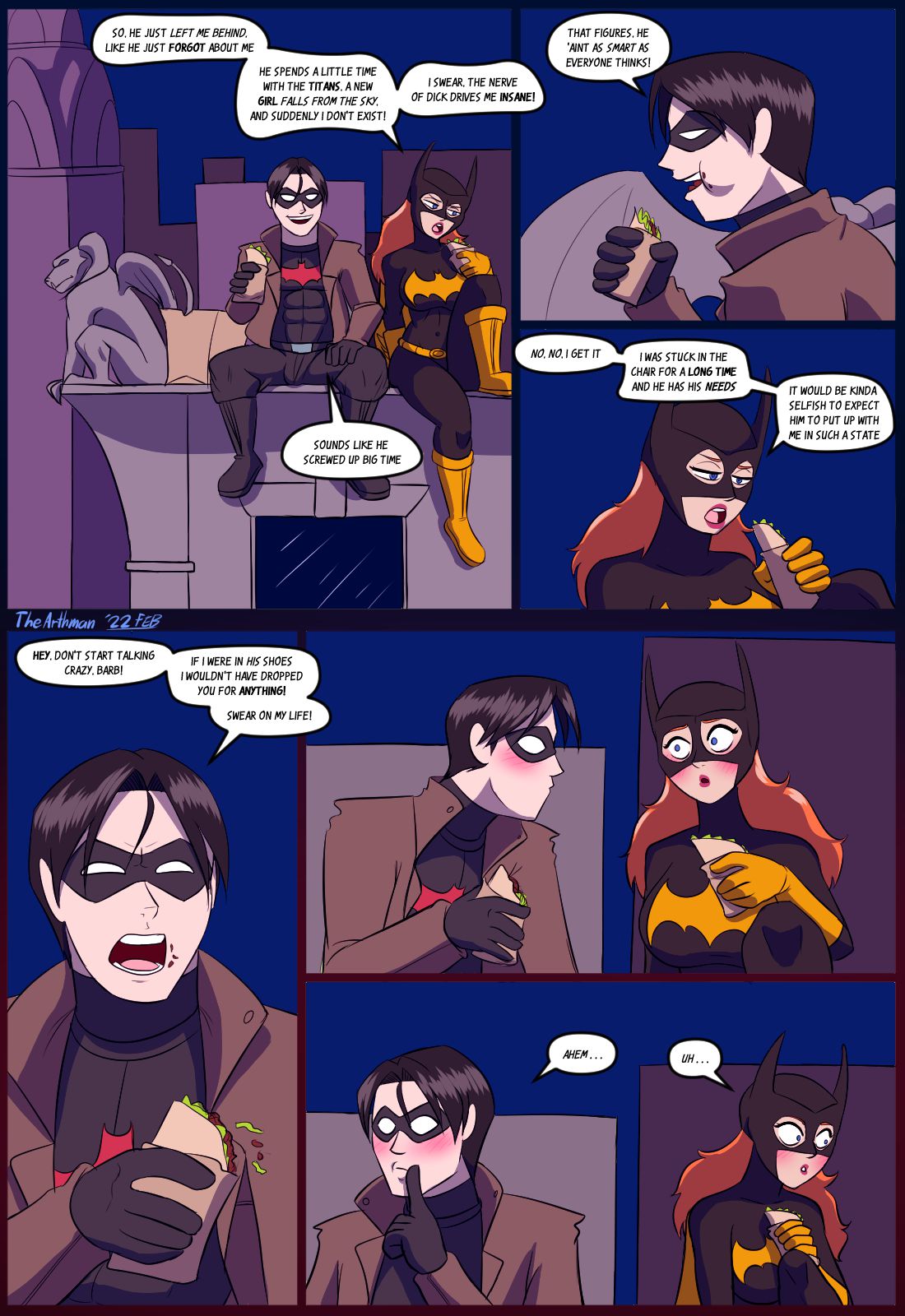 Double Lovin’ Rebound (Batman) [The Arthman] 1 . Double Lovin' Rebound - Chapter 1 (Batman) [The Arthman] – page 3