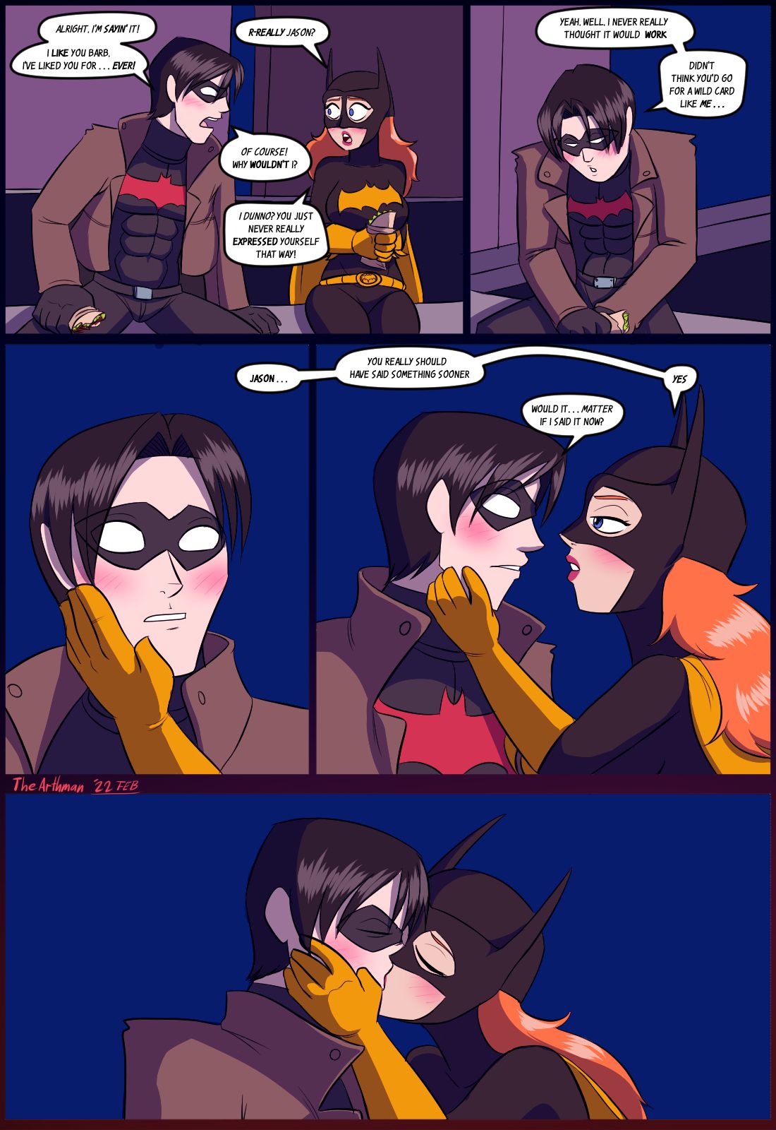 Double Lovin’ Rebound (Batman) [The Arthman] 1 . Double Lovin' Rebound - Chapter 1 (Batman) [The Arthman] – page 4