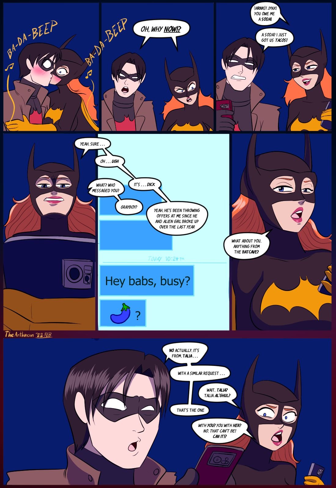 Double Lovin’ Rebound (Batman) [The Arthman] 1 . Double Lovin' Rebound - Chapter 1 (Batman) [The Arthman] – page 5