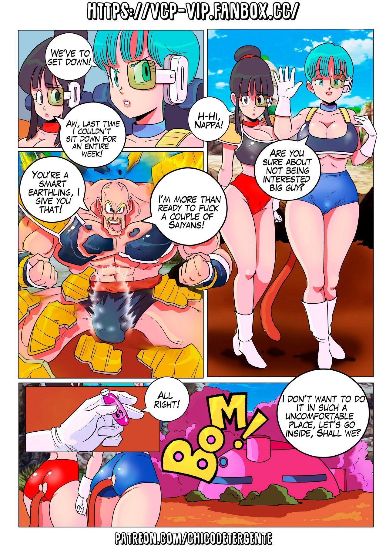 Nappa (Dragon Ball Z) [ElChicoDetergente] 1 . Nappa - Chapter 1 (Dragon Ball Z) [ElChicoDetergente] – page 5