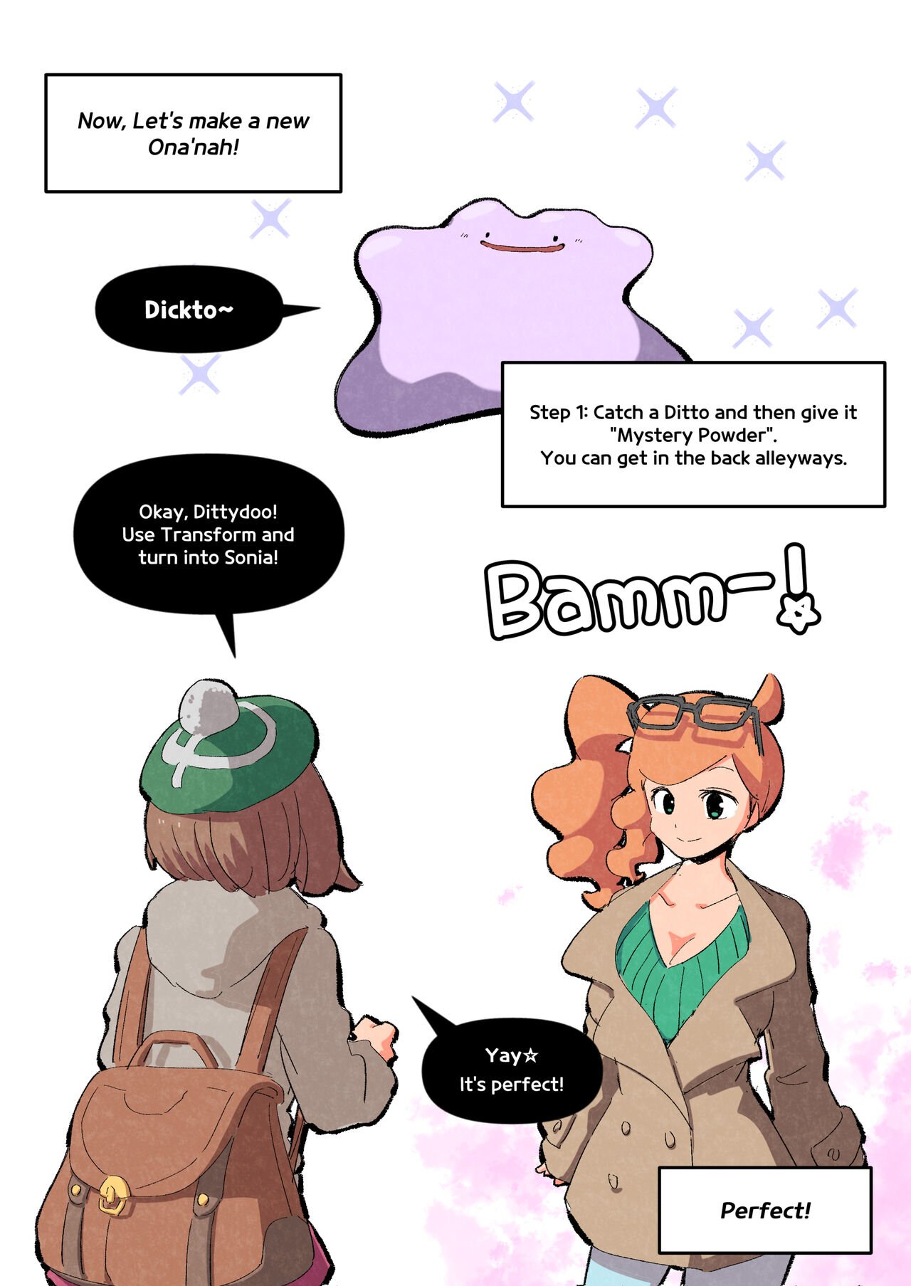 Introducing! Gallar’s new Pokemon, Ona’nah! (Pokemon) [Woohyoot] 1 . Introducing! Gallar's new Pokemon, Ona'nah!  - Chapter 1 (Pokemon) [Woohyoot] – page 3