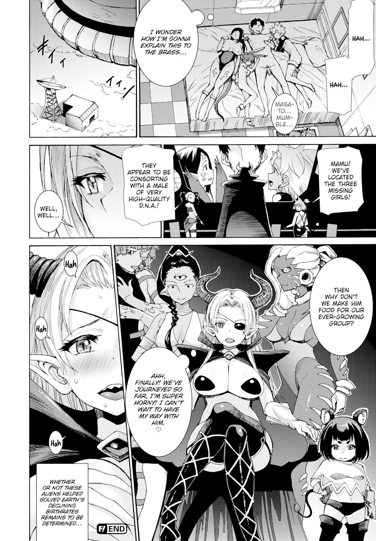 Invasion of the Alien Girls [Raita] 1 . Invasion of the Alien Girls - Chapter 1 [Raita] – page 20