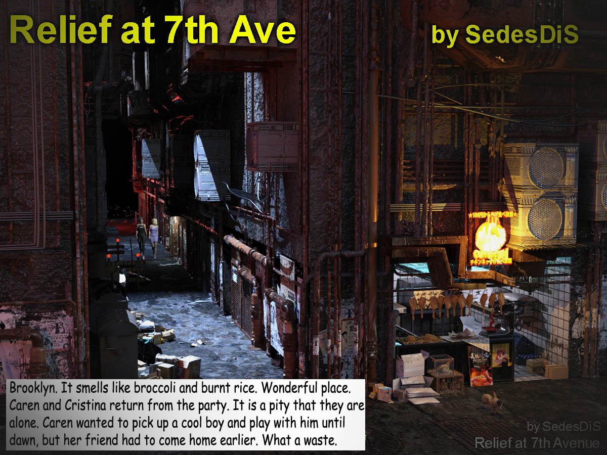 Relief at 7th Ave [SedesDiS] 1 . Relief at 7th Ave - Chapter 1 [SedesDiS] – page 1