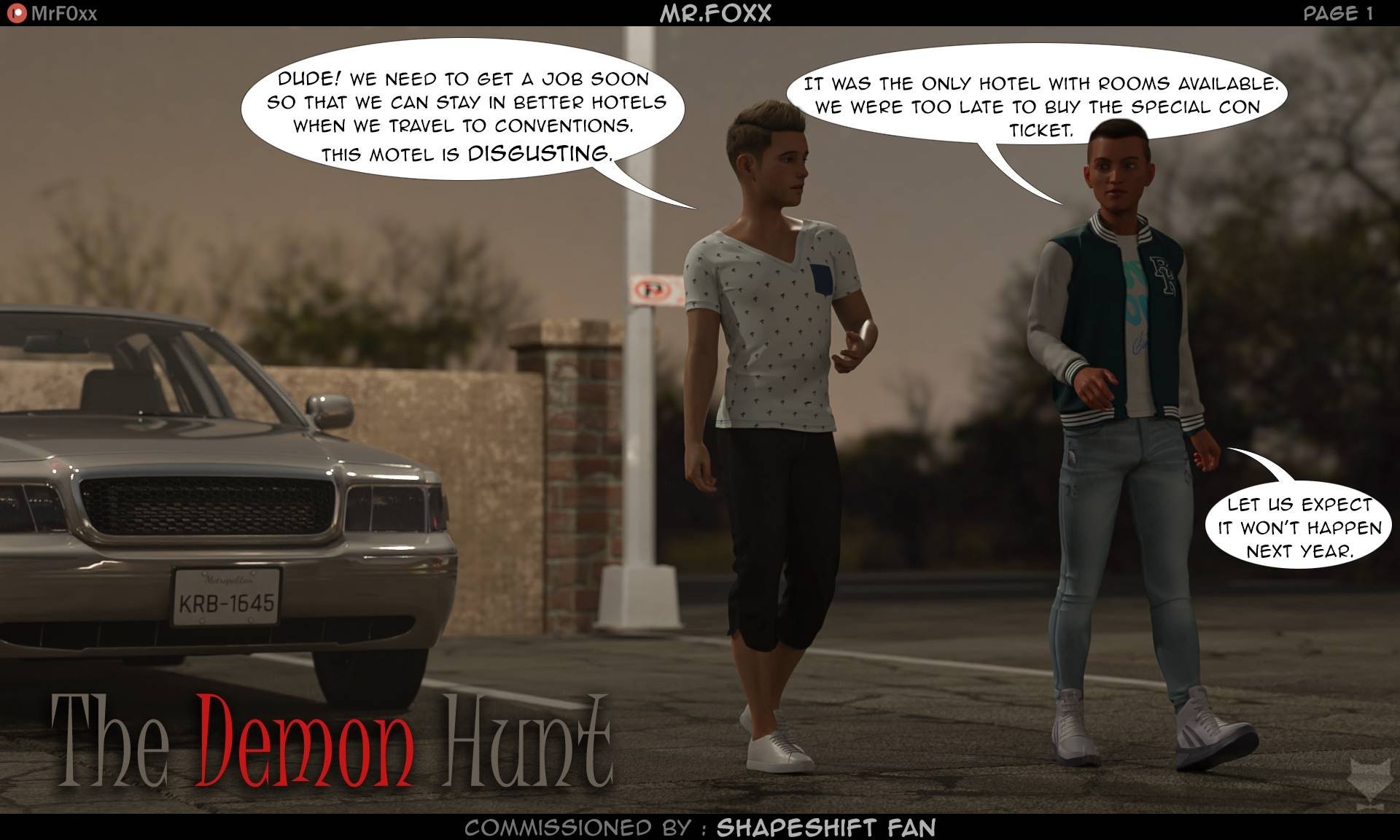 The Demon Hunt [Mr.FOXX] 1 . The Demon Hunt  - Chapter 1 [Mr.FOXX] – page 1