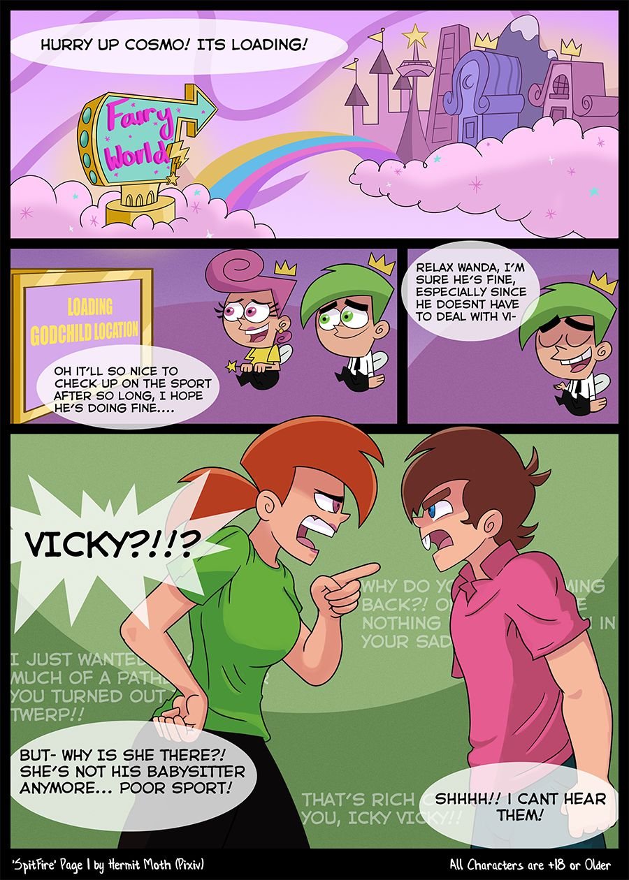 SpitFire (Fairly Odd Parents) [Hermit Moth] 1 . SpitFire - Chapter 1 (Fairly Odd Parents) [Hermit Moth] – page 2