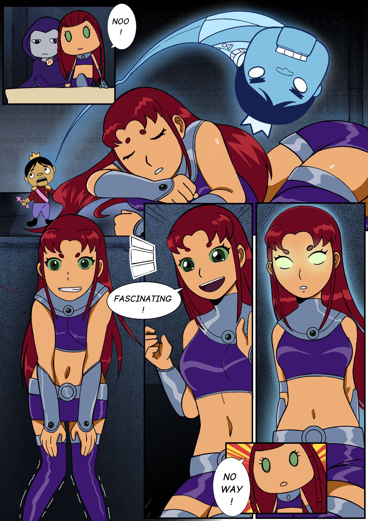 The Puppet Queen (Teen Titans) [TSFSingularity] 1 . The Puppet Queen - Chapter 1 (Teen Titans) [TSFSingularity] – page 2