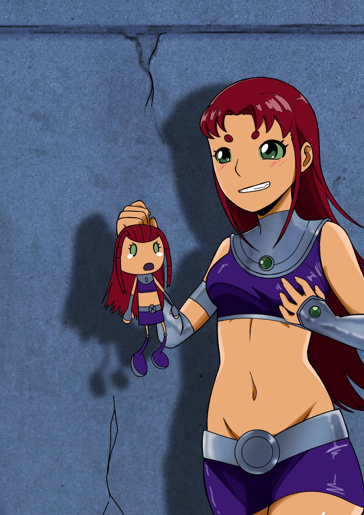 The Puppet Queen (Teen Titans) [TSFSingularity] 1 . The Puppet Queen - Chapter 1 (Teen Titans) [TSFSingularity] – page 8