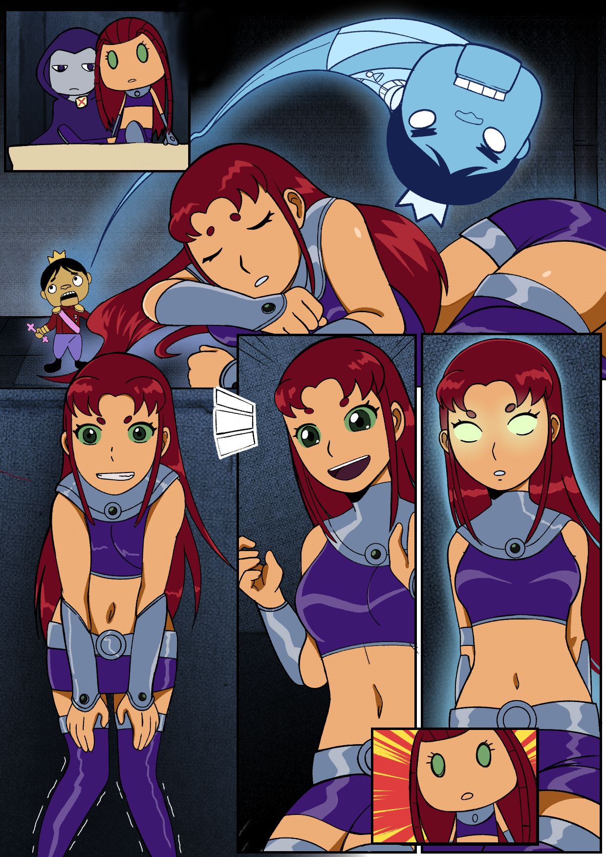 The Puppet Queen (Teen Titans) [TSFSingularity] 1 . The Puppet Queen - Chapter 1 (Teen Titans) [TSFSingularity] – page 9