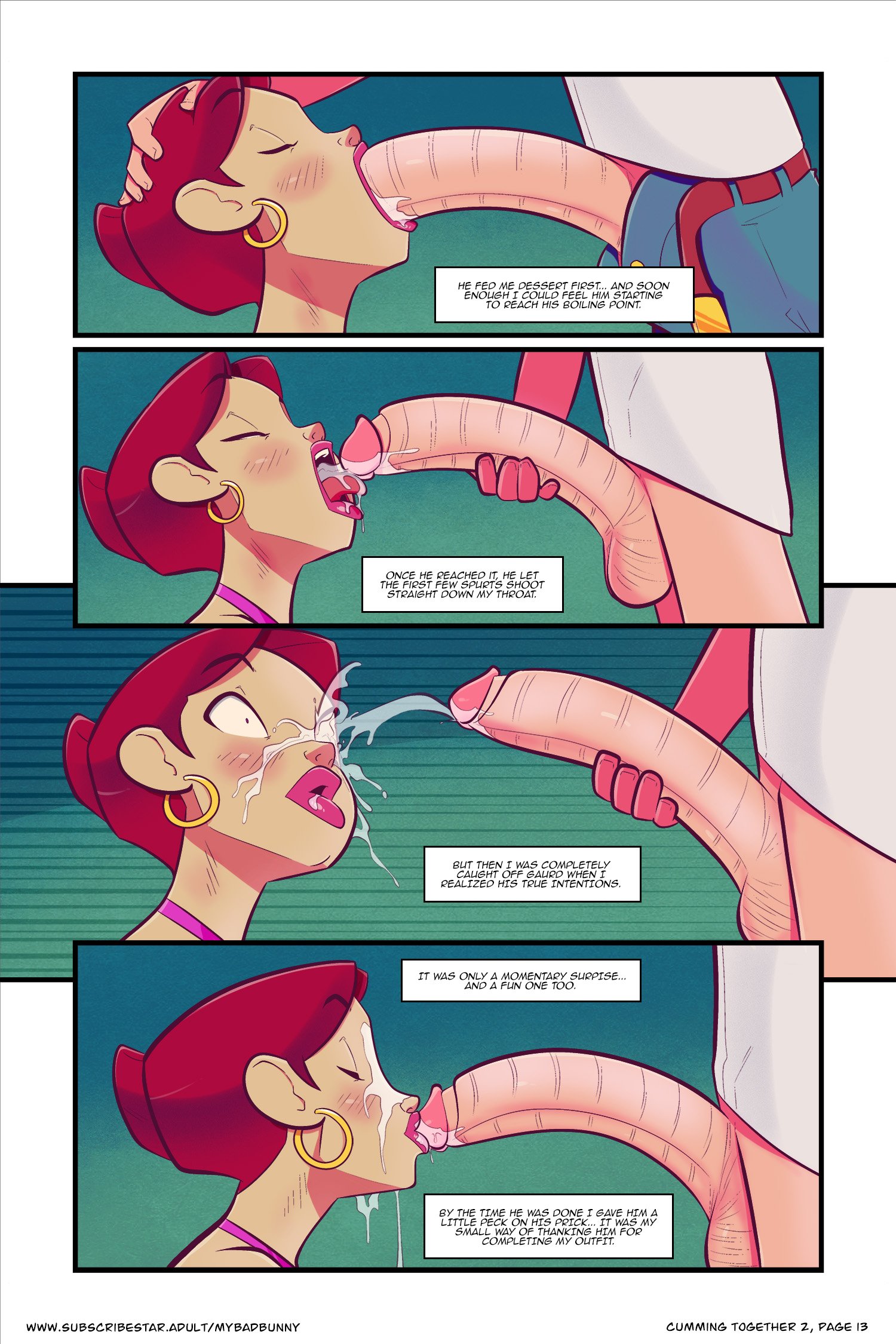 Cumming Together [My Bad Bunny] 2 . Cumming Together - Chapter 2 [My Bad Bunny] – page 14