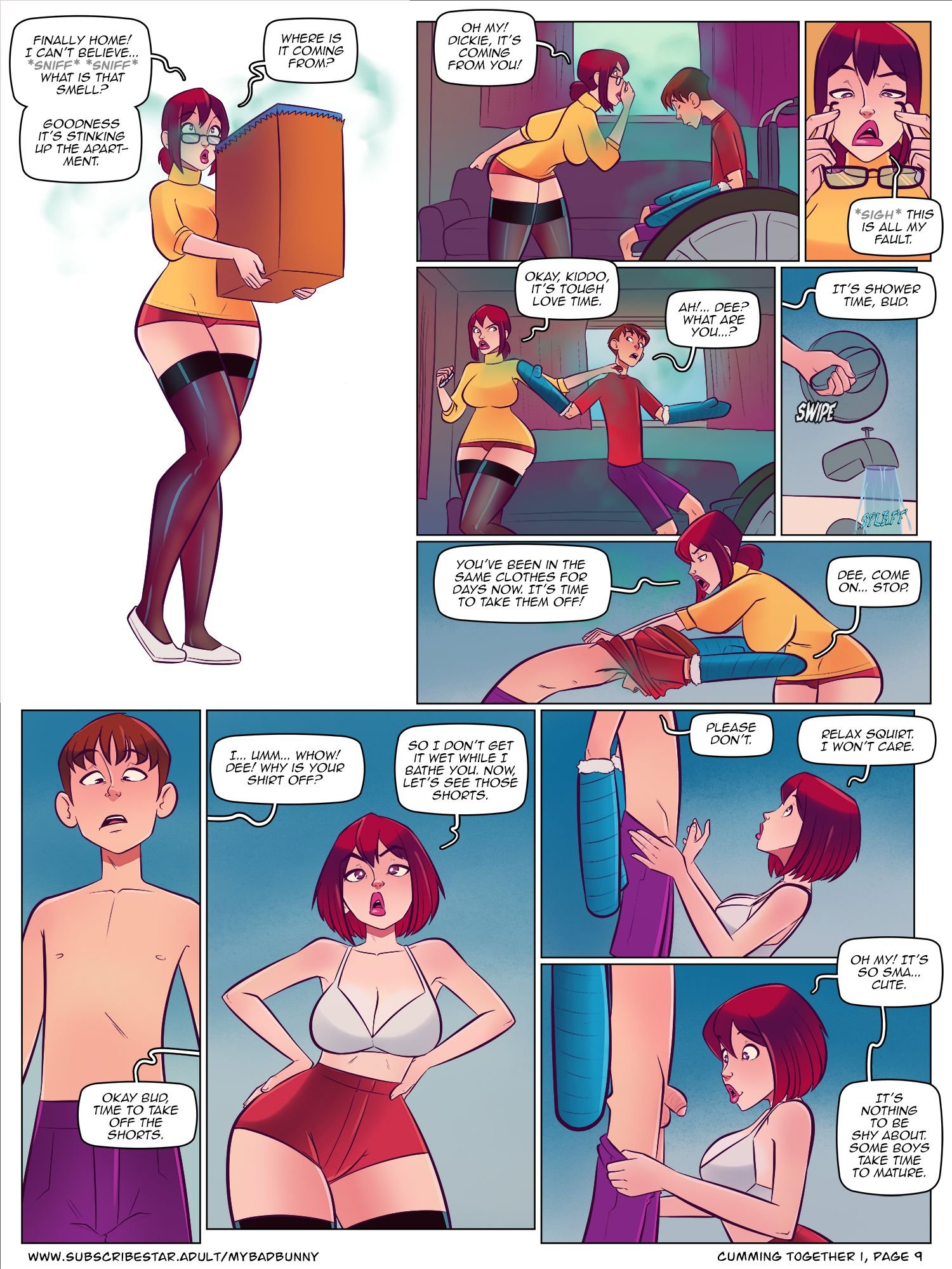 Cumming Together [My Bad Bunny] 1 . Cumming Together - Chapter 1 [My Bad Bunny] – page 10