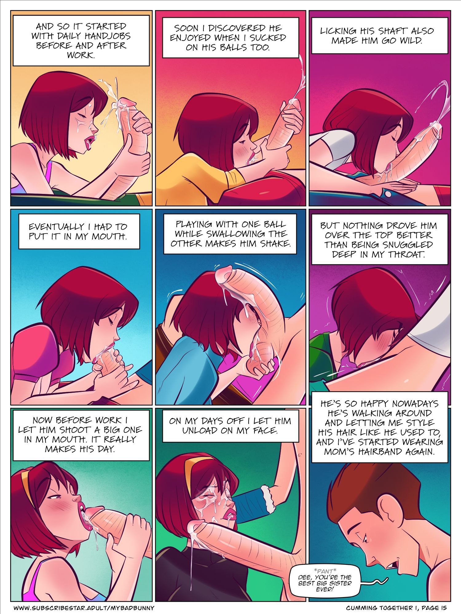 Cumming Together [My Bad Bunny] 1 . Cumming Together - Chapter 1 [My Bad Bunny] – page 16