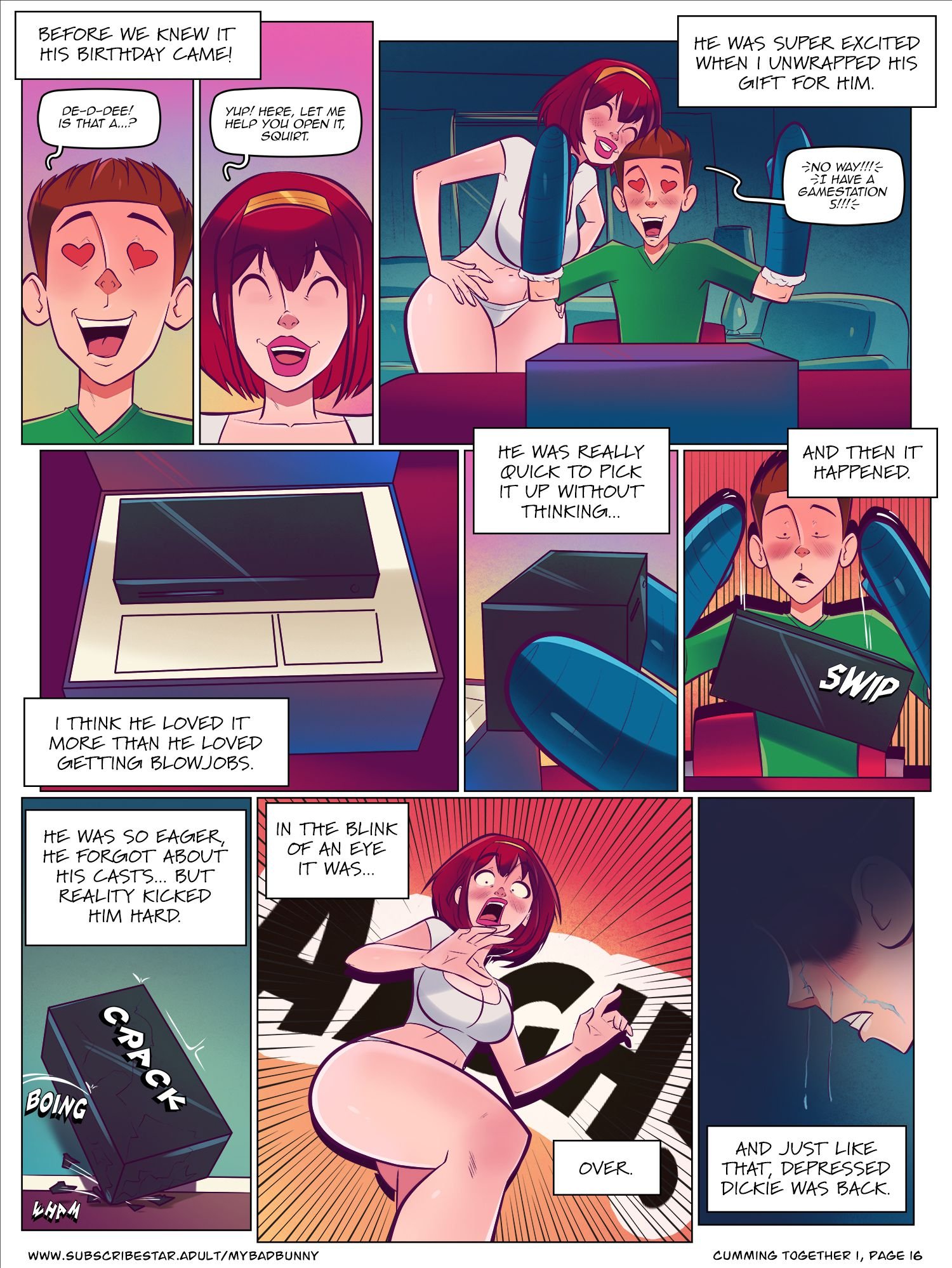 Cumming Together [My Bad Bunny] 1 . Cumming Together - Chapter 1 [My Bad Bunny] – page 17