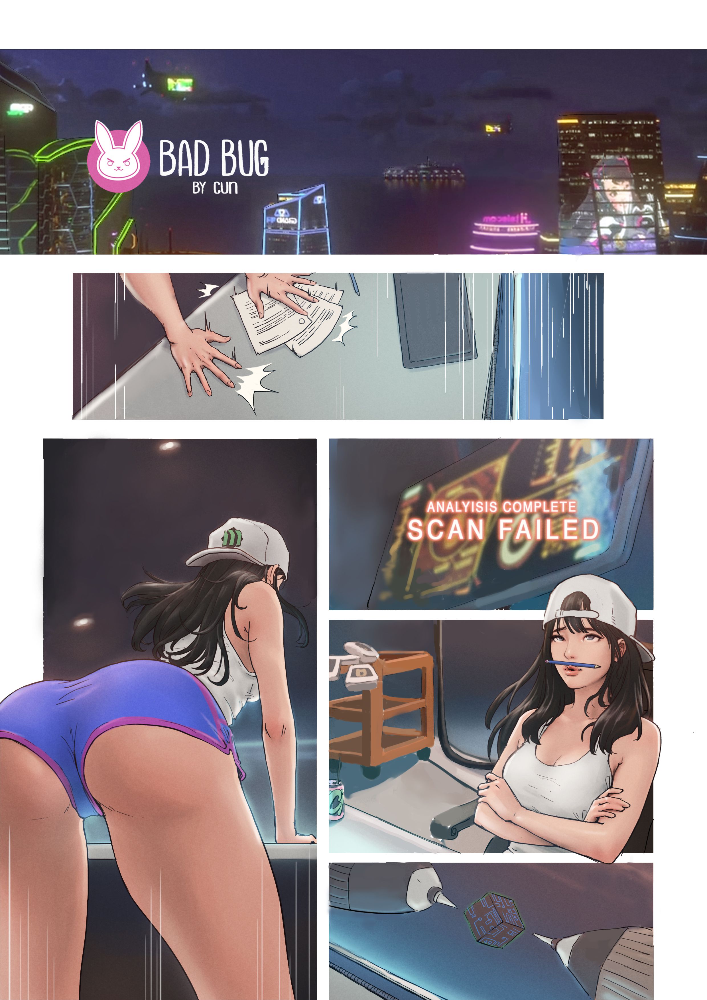 Bad Bug (Overwatch) [CunCyun] 1 . Bad Bug - Chapter 1 (Overwatch) [CunCyun] – page 9