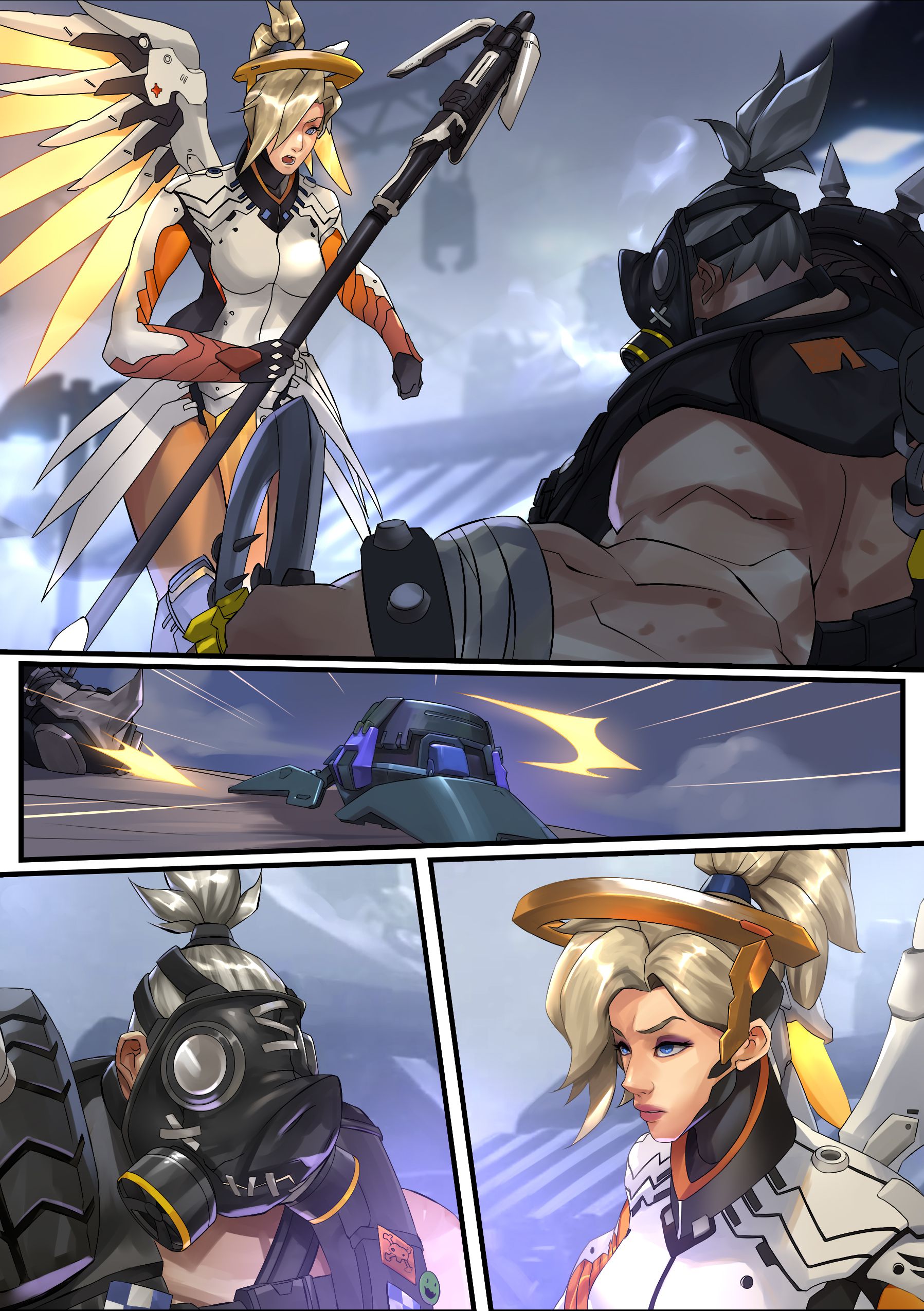 No Mercy! (Overwatch) [TSFSingularity] 1 . No Mercy! - Chapter 1 (Overwatch) [TSFSingularity] – page 12