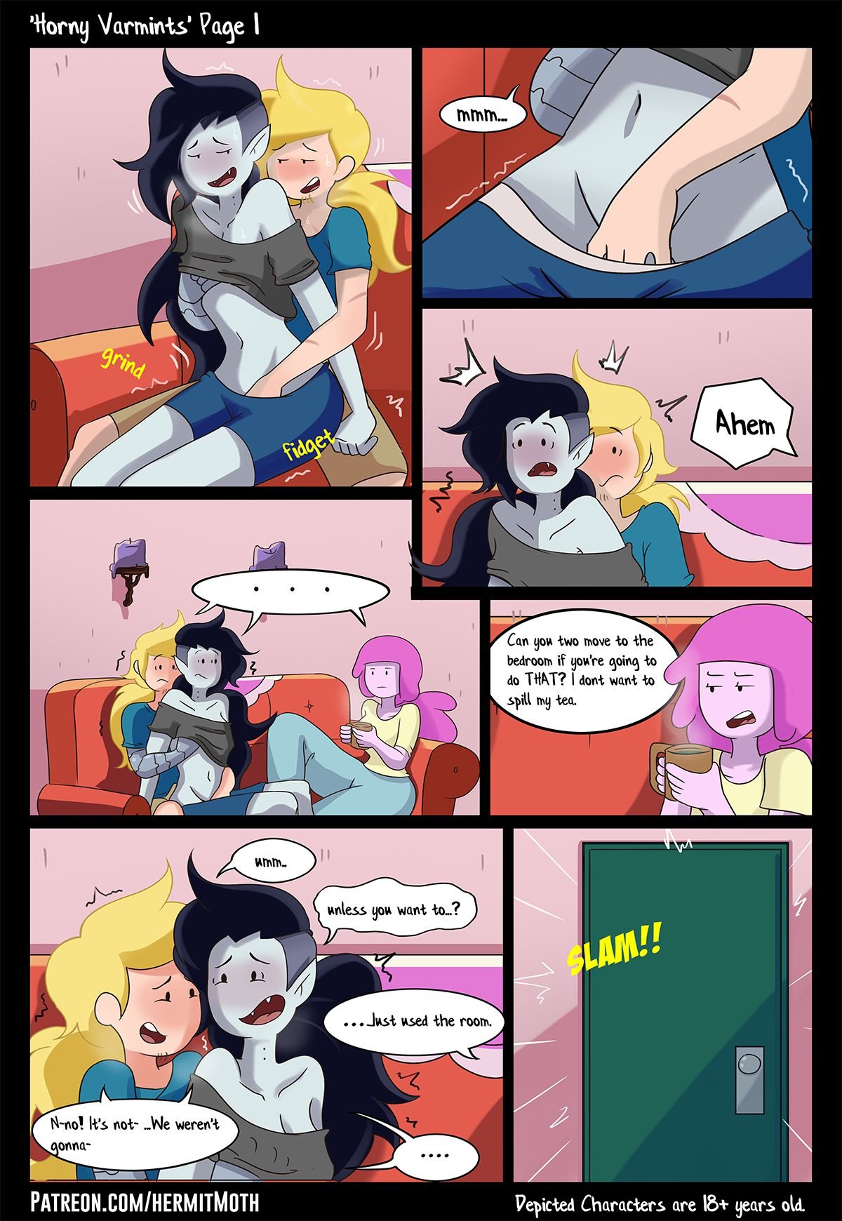 Horny Varmints (Adventure Time) [Hermit Moth] 1 . Horny Varmints - Chapter 1 (Adventure Time) [Hermit Moth] – page 1