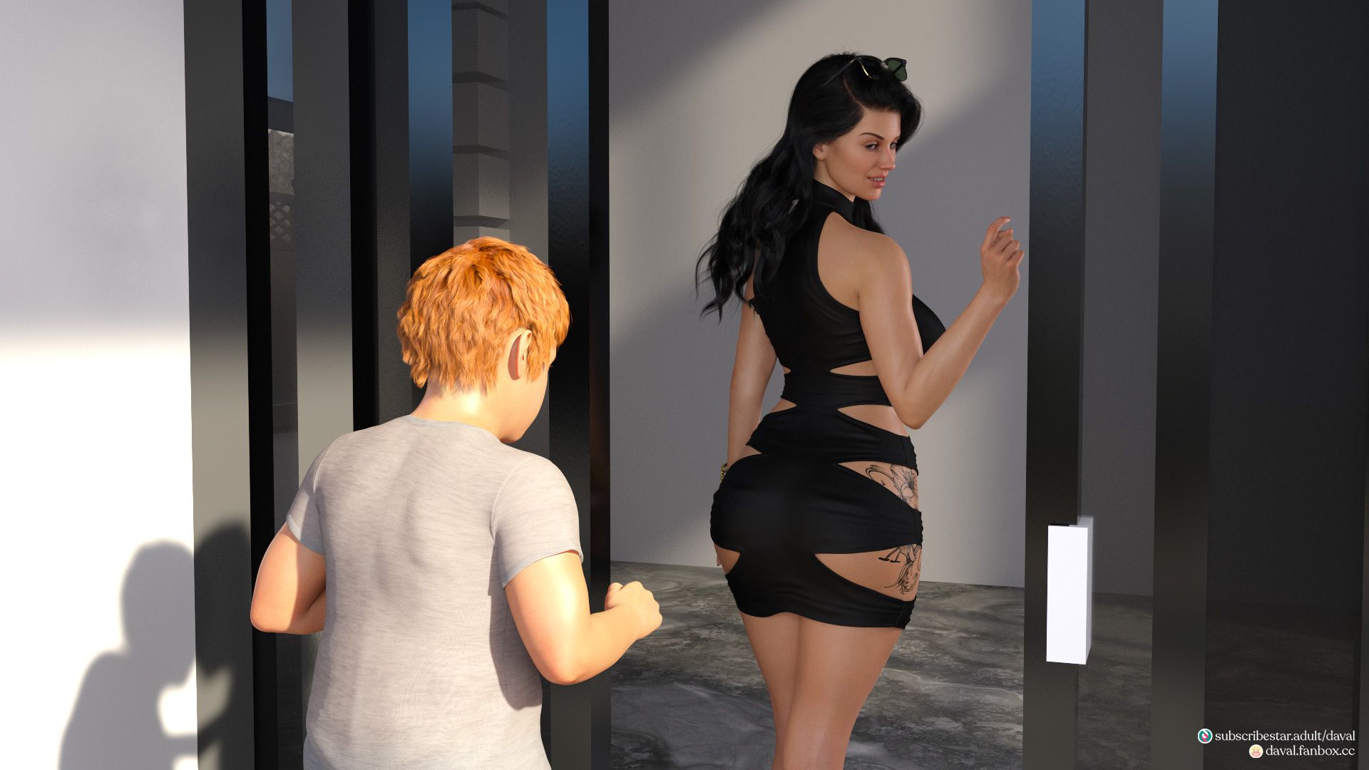 Naughty Auntie [Daval3D] 1 . Naughty Auntie  - Chapter 1 [Daval3D] – page 6