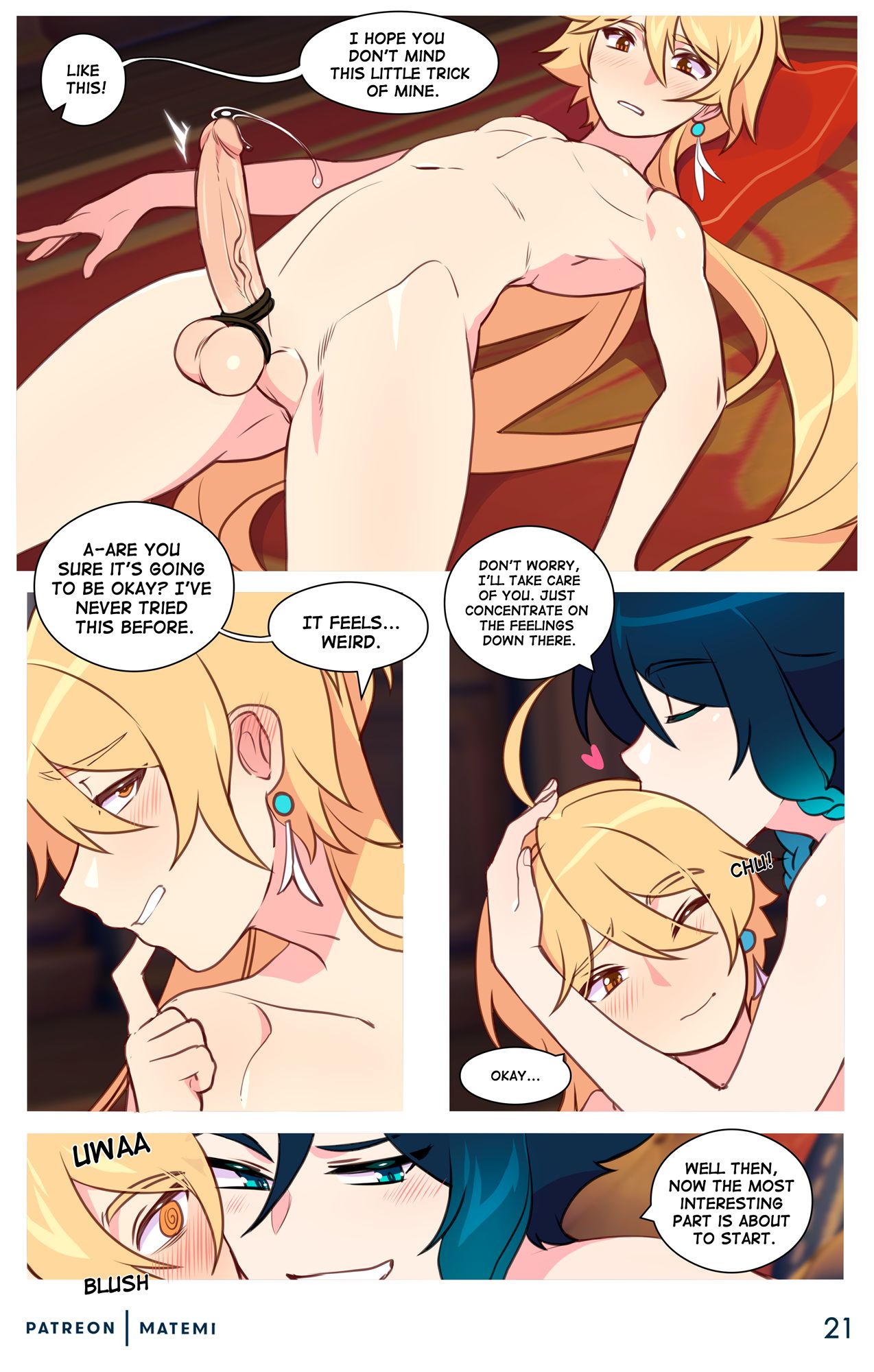 Venti X Aether (Genshin Impact) [Matemi] 1 . Venti X Aether  - Chapter 1 (Genshin Impact) [Matemi] – page 21