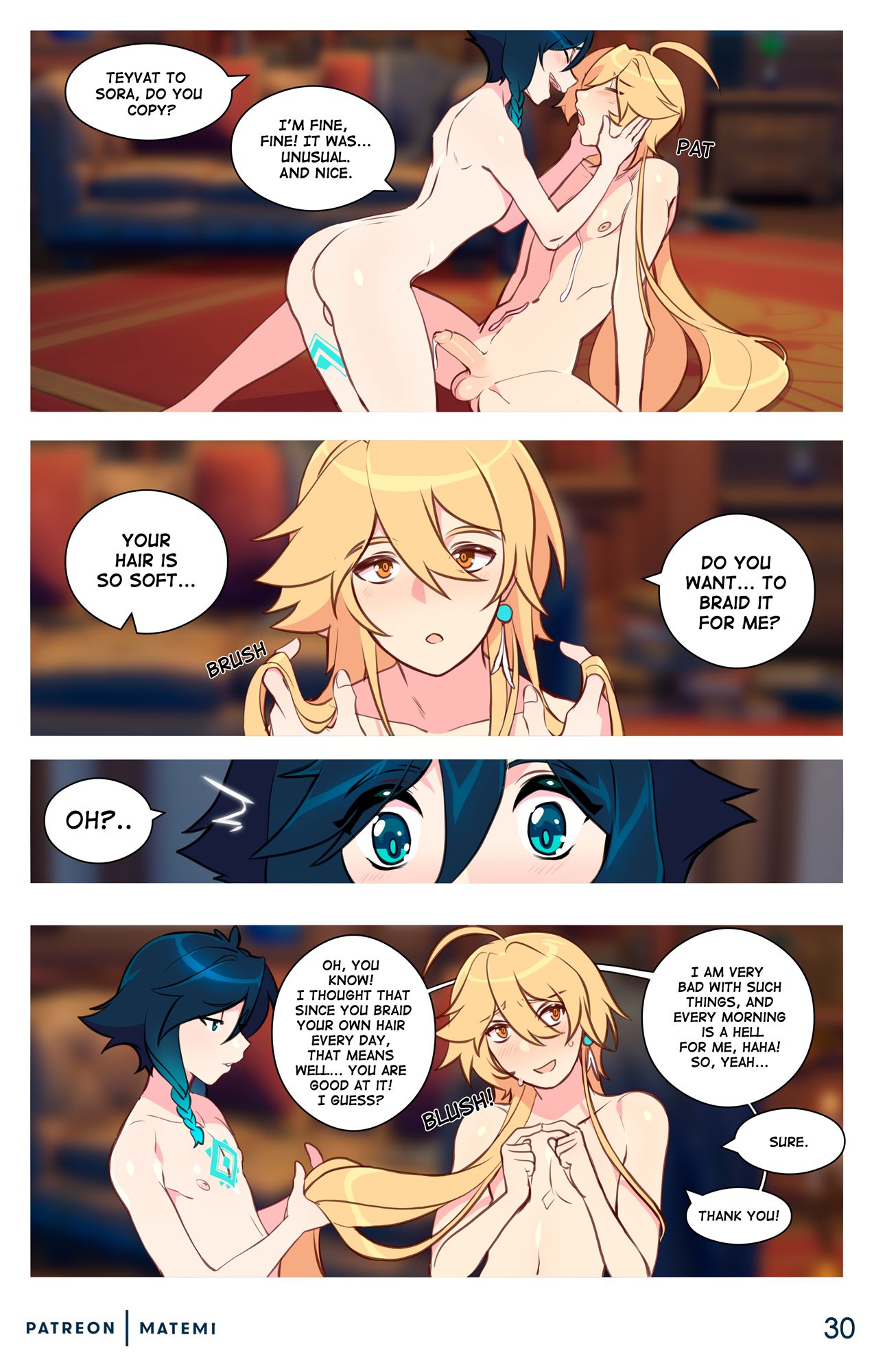 Venti X Aether (Genshin Impact) [Matemi] 1 . Venti X Aether  - Chapter 1 (Genshin Impact) [Matemi] – page 30