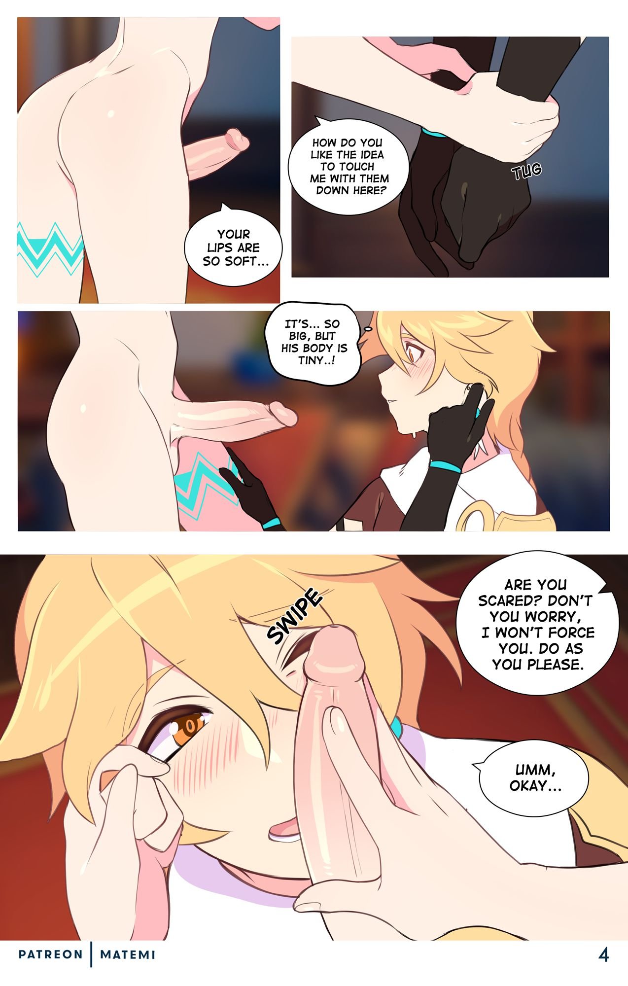 Venti X Aether (Genshin Impact) [Matemi] 1 . Venti X Aether  - Chapter 1 (Genshin Impact) [Matemi] – page 4