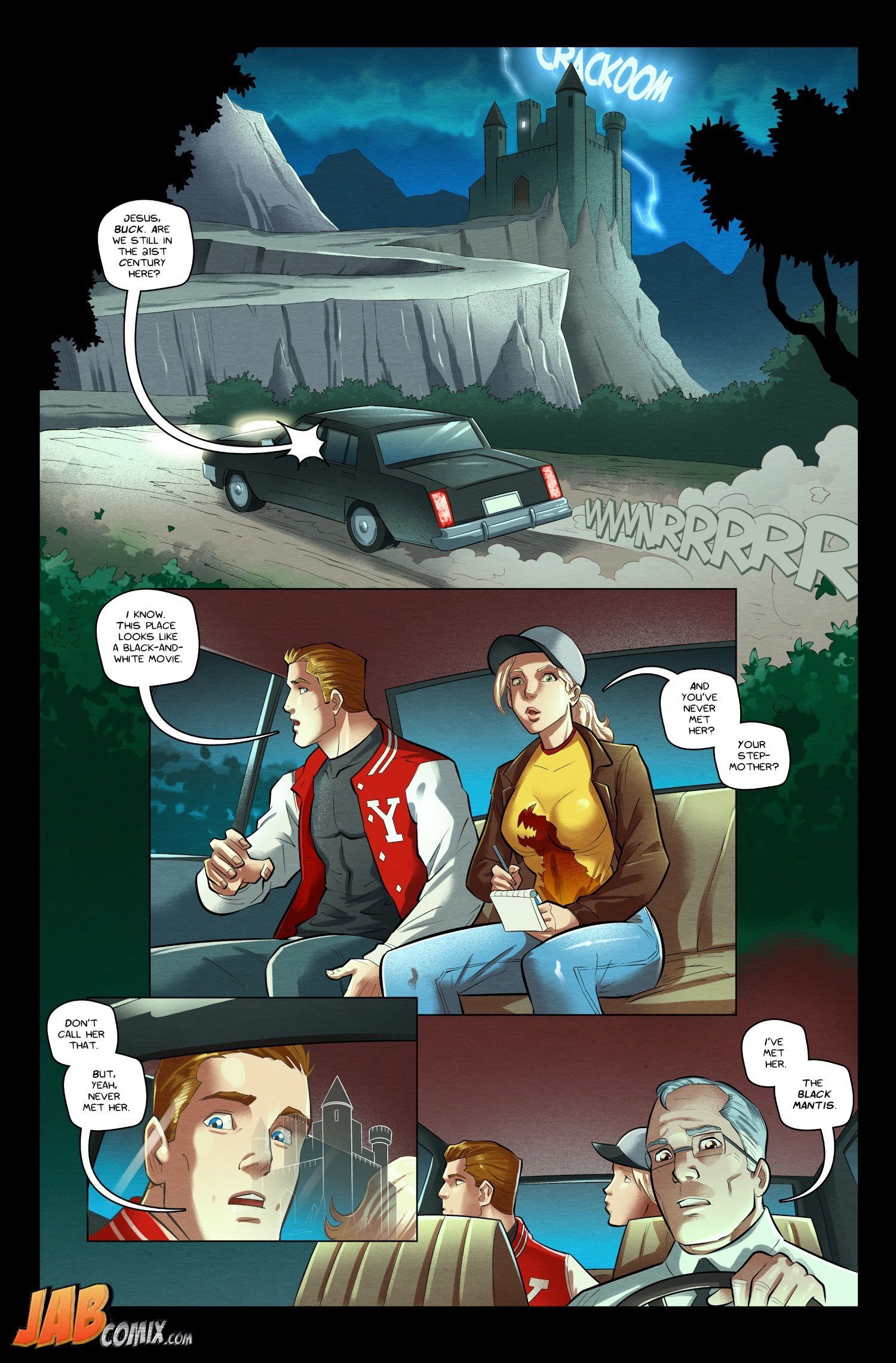 Curse Of The Black Mantis [JABComix] 1 . Curse Of The Black Mantis - Chapter 1 [JABComix] – page 2