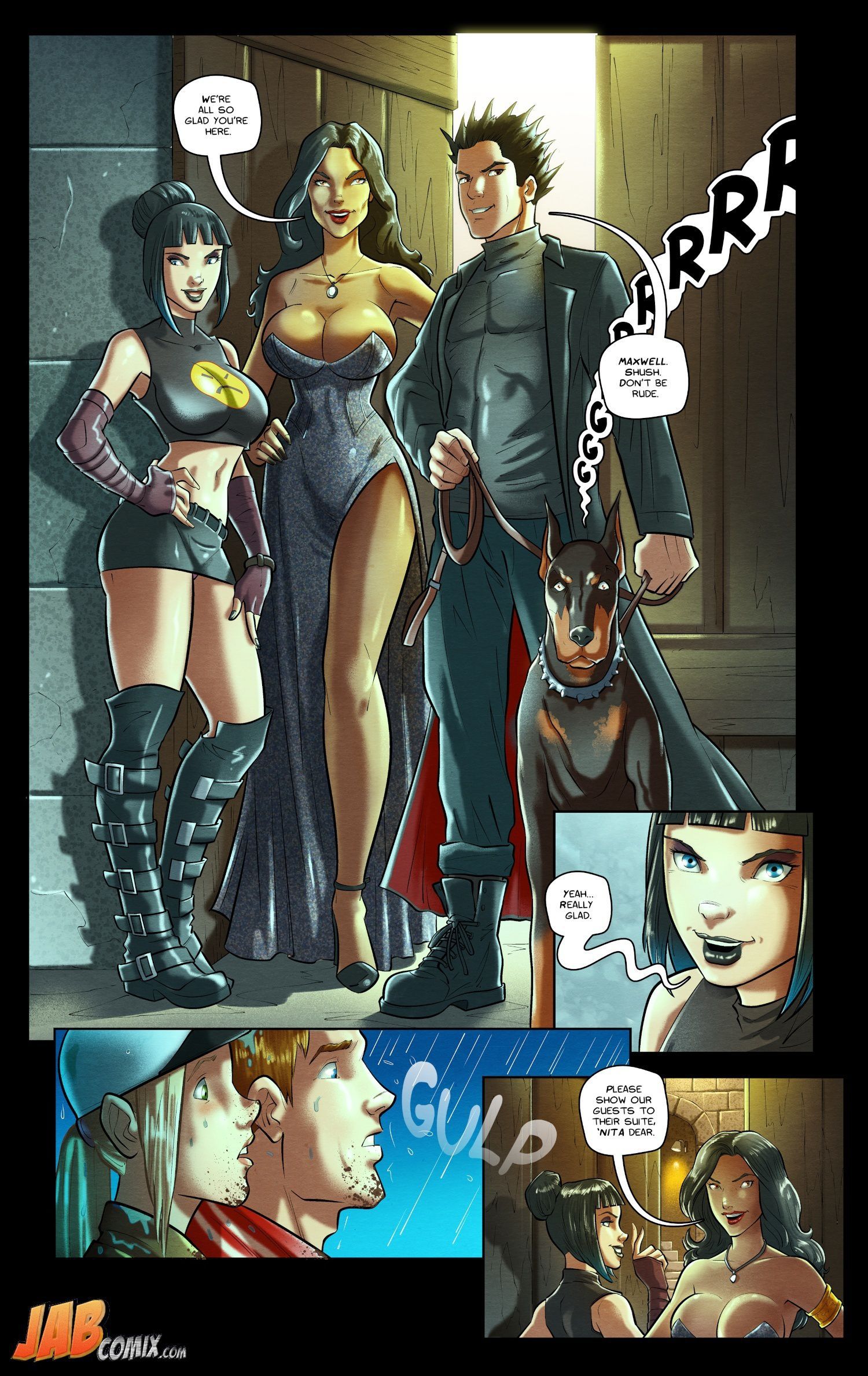 Curse Of The Black Mantis [JABComix] 1 . Curse Of The Black Mantis - Chapter 1 [JABComix] – page 5