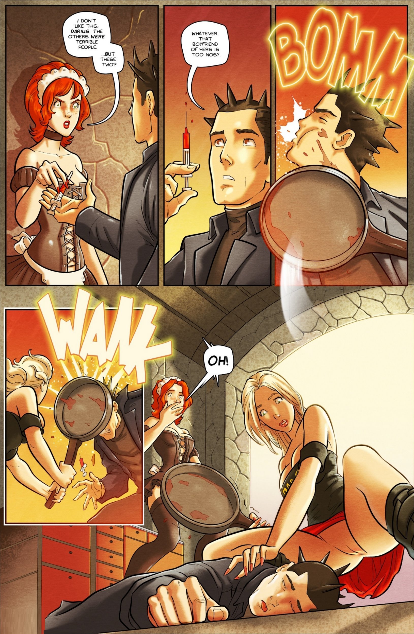 Curse Of The Black Mantis [JABComix] 2 . Curse Of The Black Mantis  - Chapter 2 [JABComix] – page 9