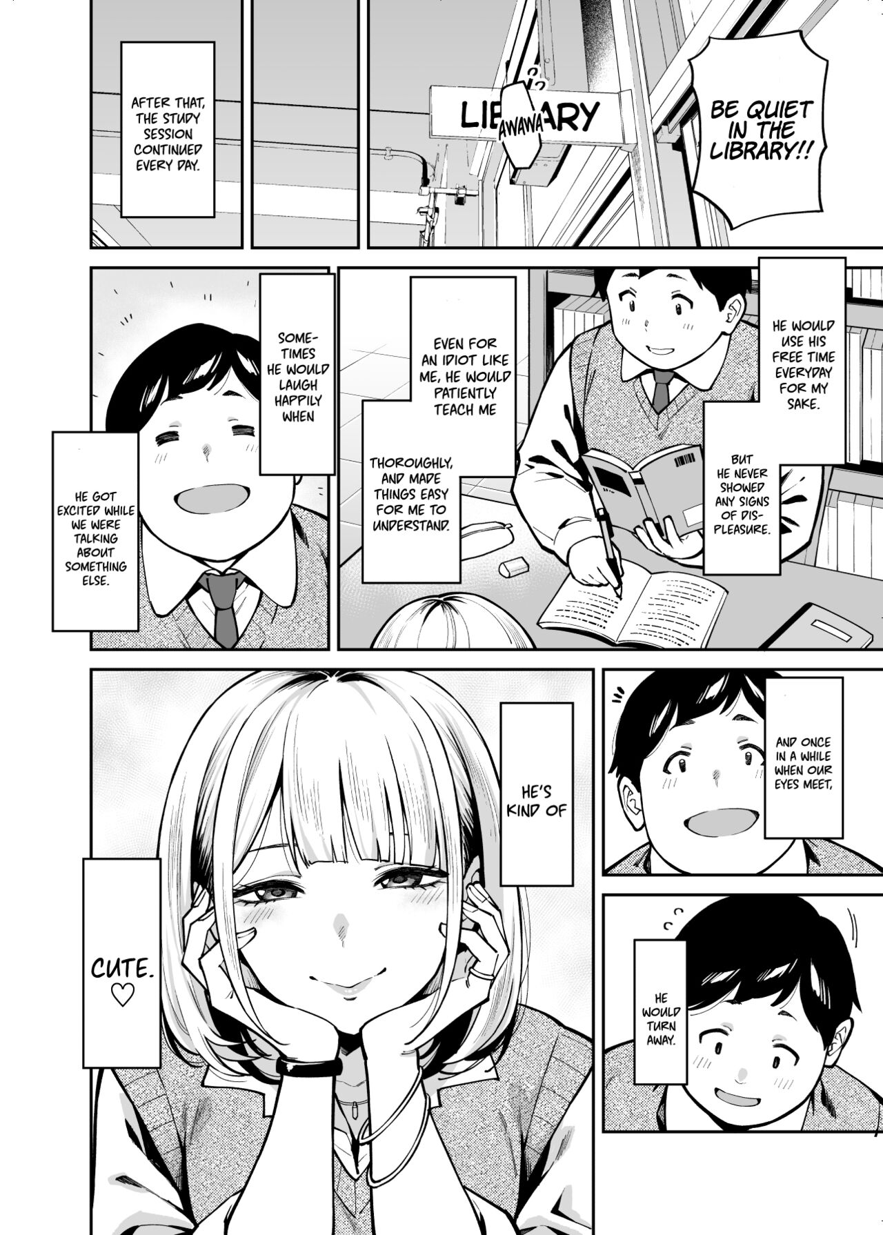 Gyaru Falls in Love with a Chubby [Shouji Nigou] 1 . Gyaru Falls in Love with a Chubby - Chapter 1 [Shouji Nigou] – page 6