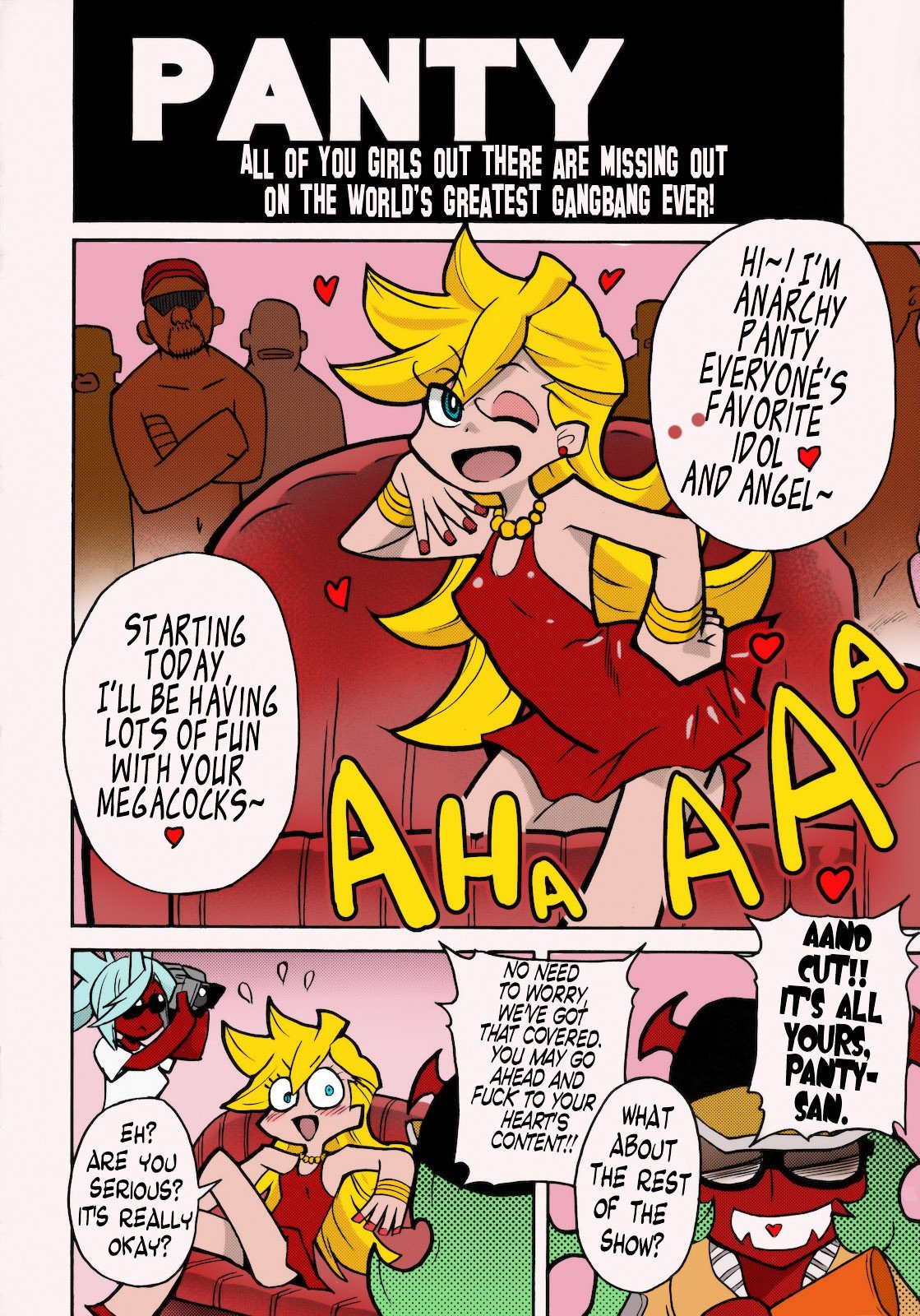 Panty (Panty And Stocking With Garterbelt) [Shiwasu no Okina] 1 . Panty - Chapter 1 (Panty And Stocking With Garterbelt) [Shiwasu no Okina] – page 5