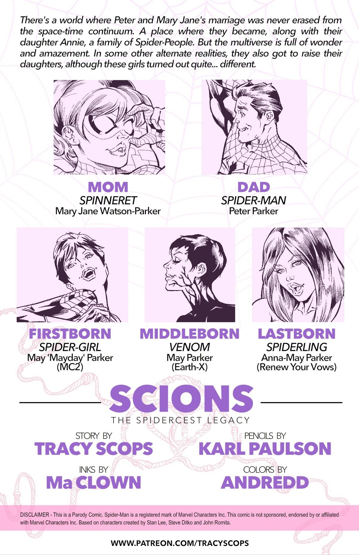 Scions (Spider-Man) [Tracy Scops] 1 . Scions - Chapter 1 (Spider-Man) [Tracy Scops] – page 2