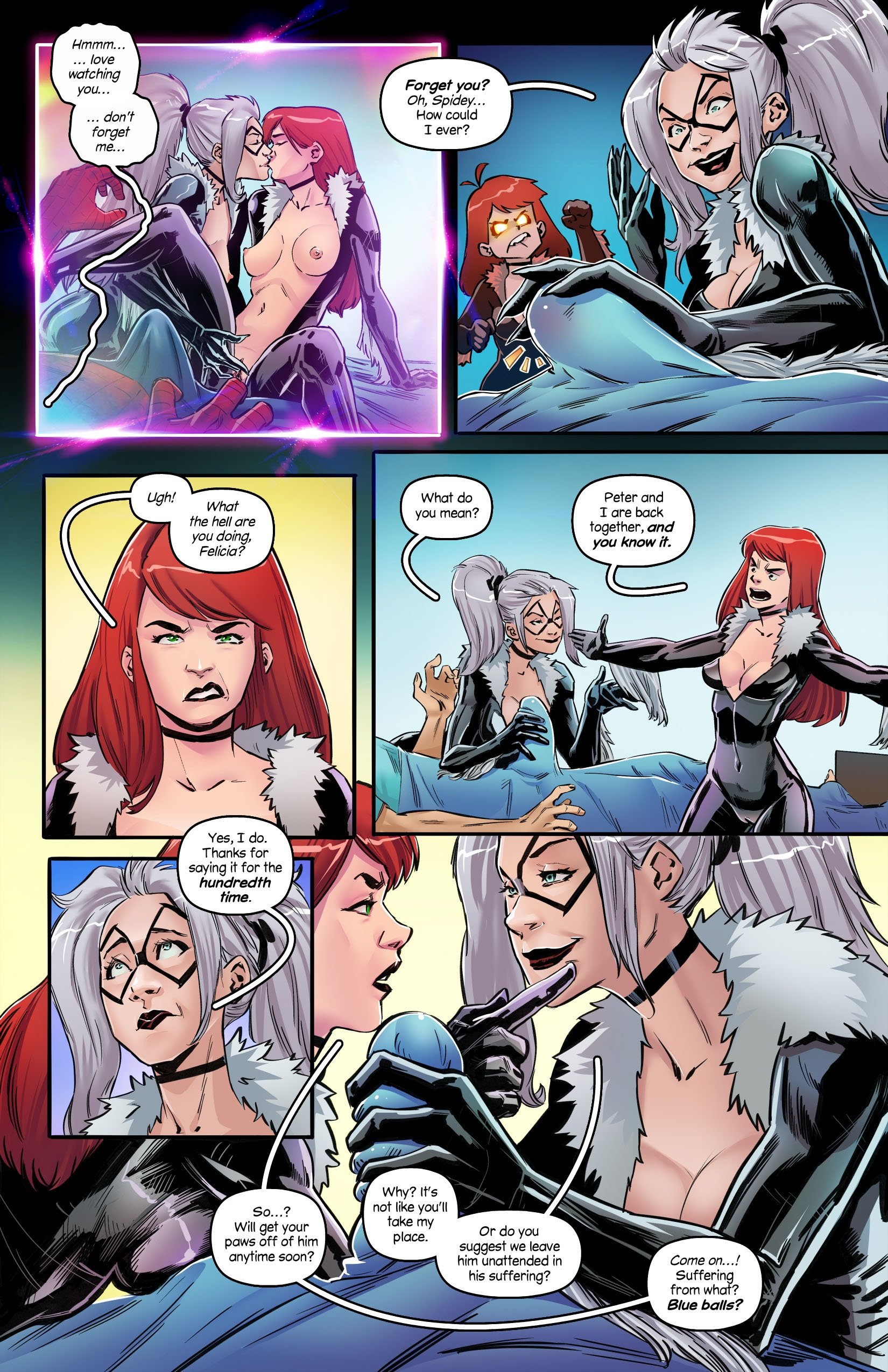 Fevered Feline Figments (Spider-Man) [Tracy Scops] 1 . Fevered Feline Figments  - Chapter 1 (Spider-Man) [Tracy Scops] – page 4