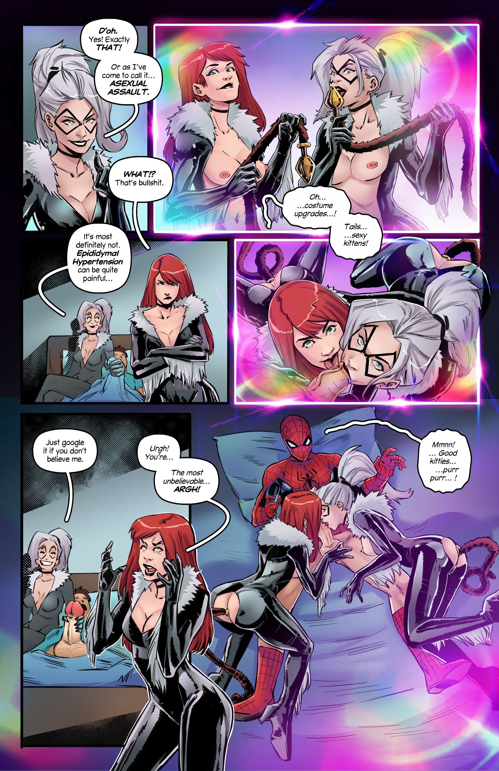 Fevered Feline Figments (Spider-Man) [Tracy Scops] 1 . Fevered Feline Figments  - Chapter 1 (Spider-Man) [Tracy Scops] – page 5