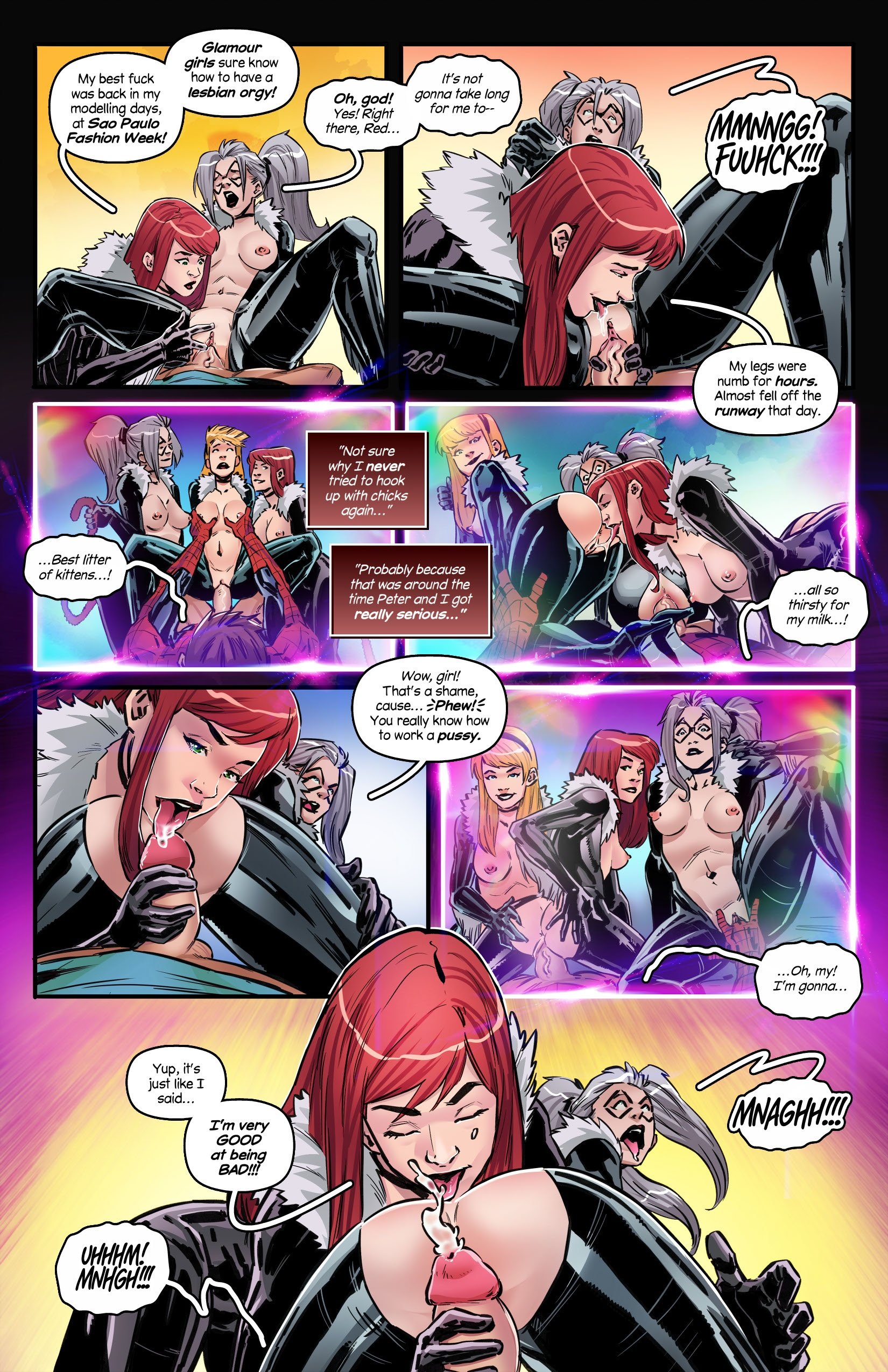 Fevered Feline Figments (Spider-Man) [Tracy Scops] 1 . Fevered Feline Figments  - Chapter 1 (Spider-Man) [Tracy Scops] – page 9