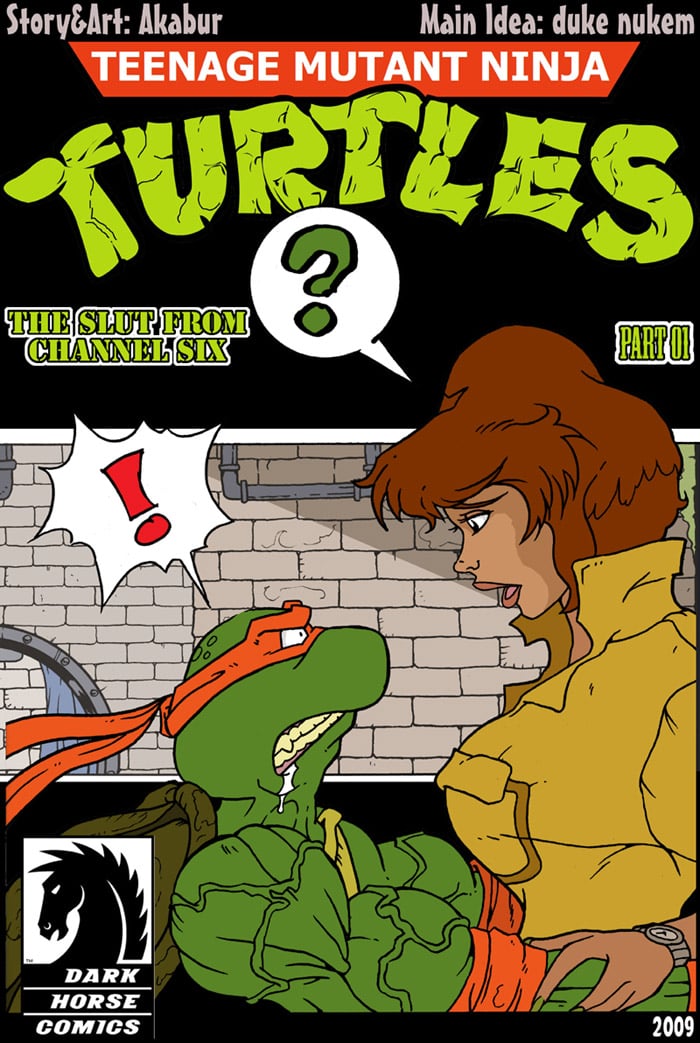 The Slut From Channel Six (Teenage Mutant Ninja Turtles) [Akabur] 1 . The Slut From Channel Six  - Chapter 1 (Teenage Mutant Ninja Turtles) [Akabur] – page 1