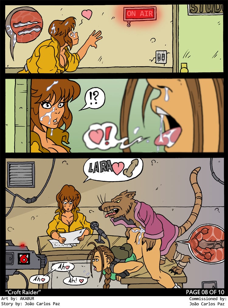 Croft Raider (Teenage Mutant Ninja Turtles, Tomb Raider) [Akabur] 1 . Croft Raider  - Chapter 1 (Teenage Mutant Ninja Turtles, Tomb Raider) [Akabur] – page 8