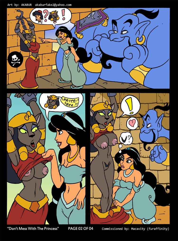 Don’t Mess With the Princess (Aladdin) [Akabur] 1 . Don't Mess With the Princess  - Chapter 1 (Aladdin) [Akabur] – page 2