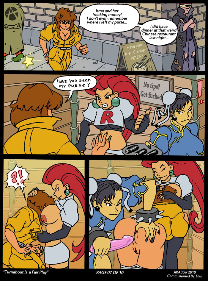 Turnabout is a Fair Play (Various) [Akabur] 1 . Turnabout is a Fair Play  - Chapter 1 [Akabur] – page 7