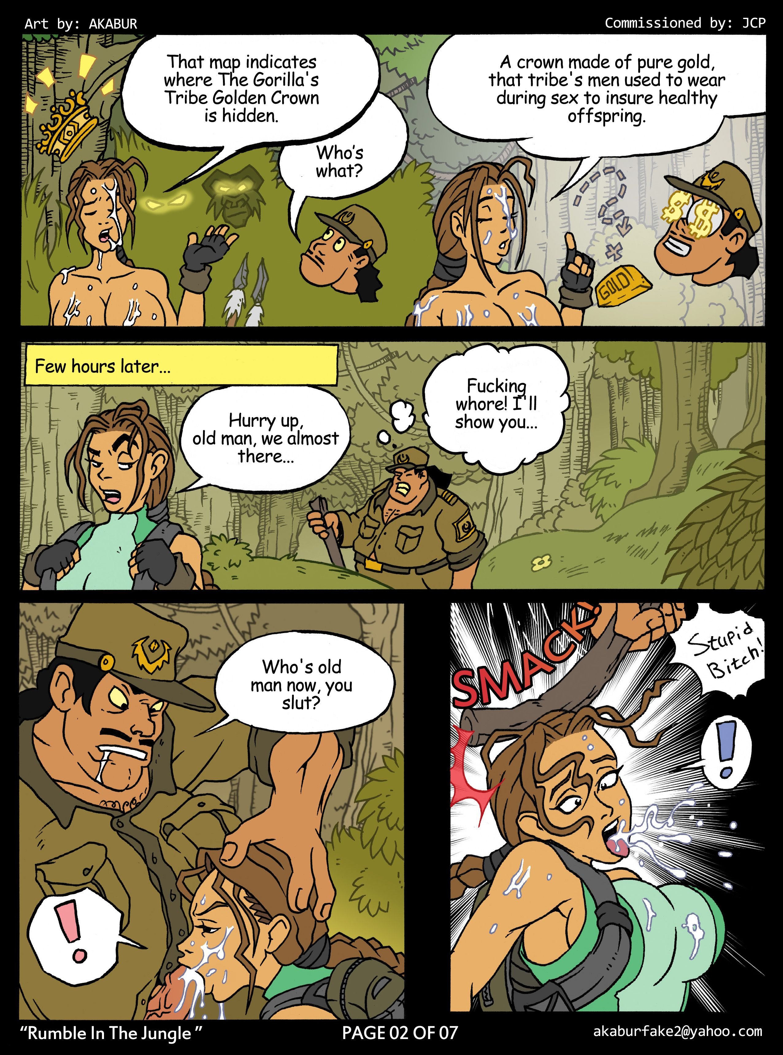 Rumble in the Jungle (Tomb Raider) [Akabur] 1 . Rumble in the Jungle - Chapter 1 (Tomb Raider) [Akabur] – page 2