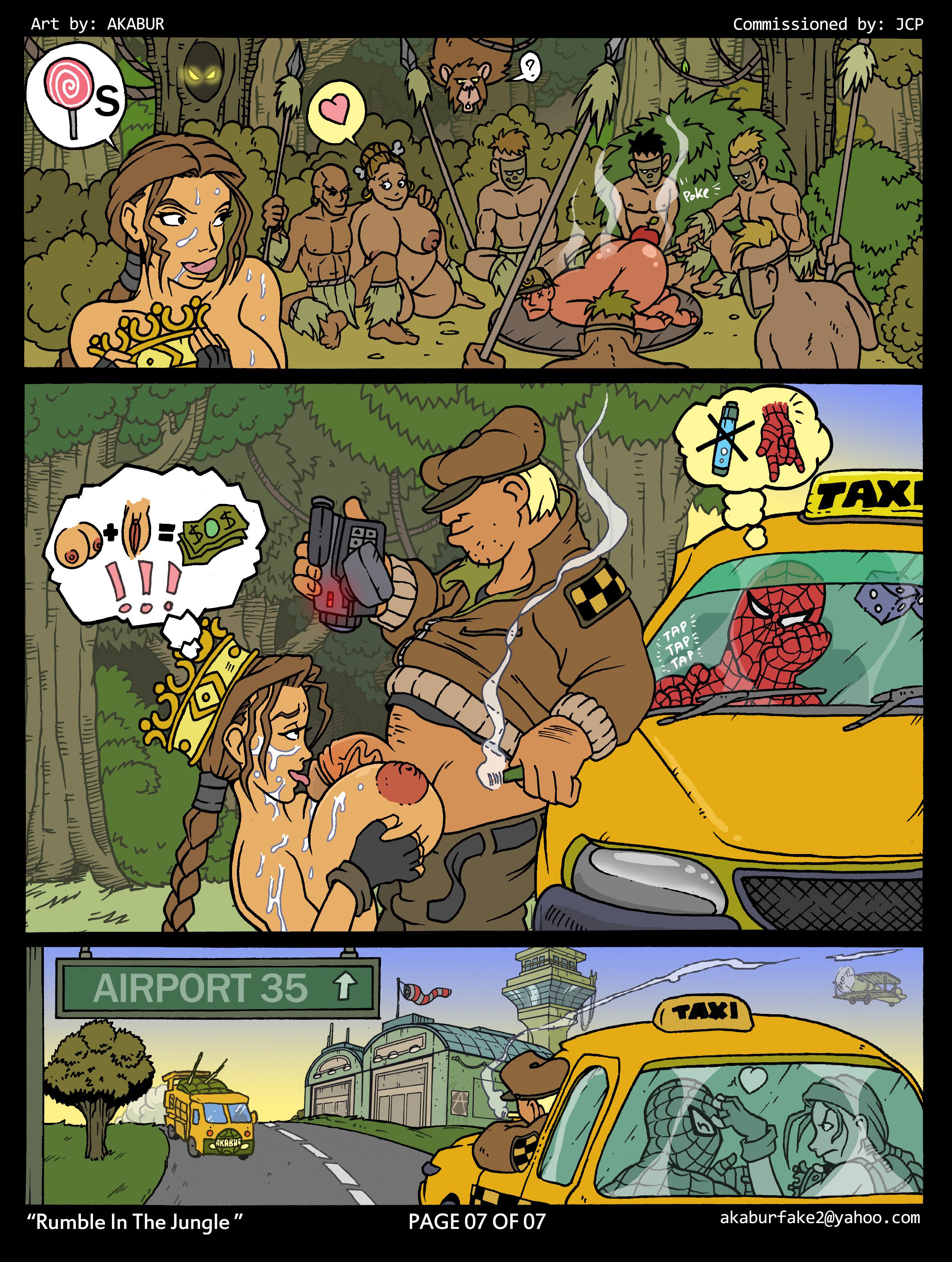Rumble in the Jungle (Tomb Raider) [Akabur] 1 . Rumble in the Jungle - Chapter 1 (Tomb Raider) [Akabur] – page 7