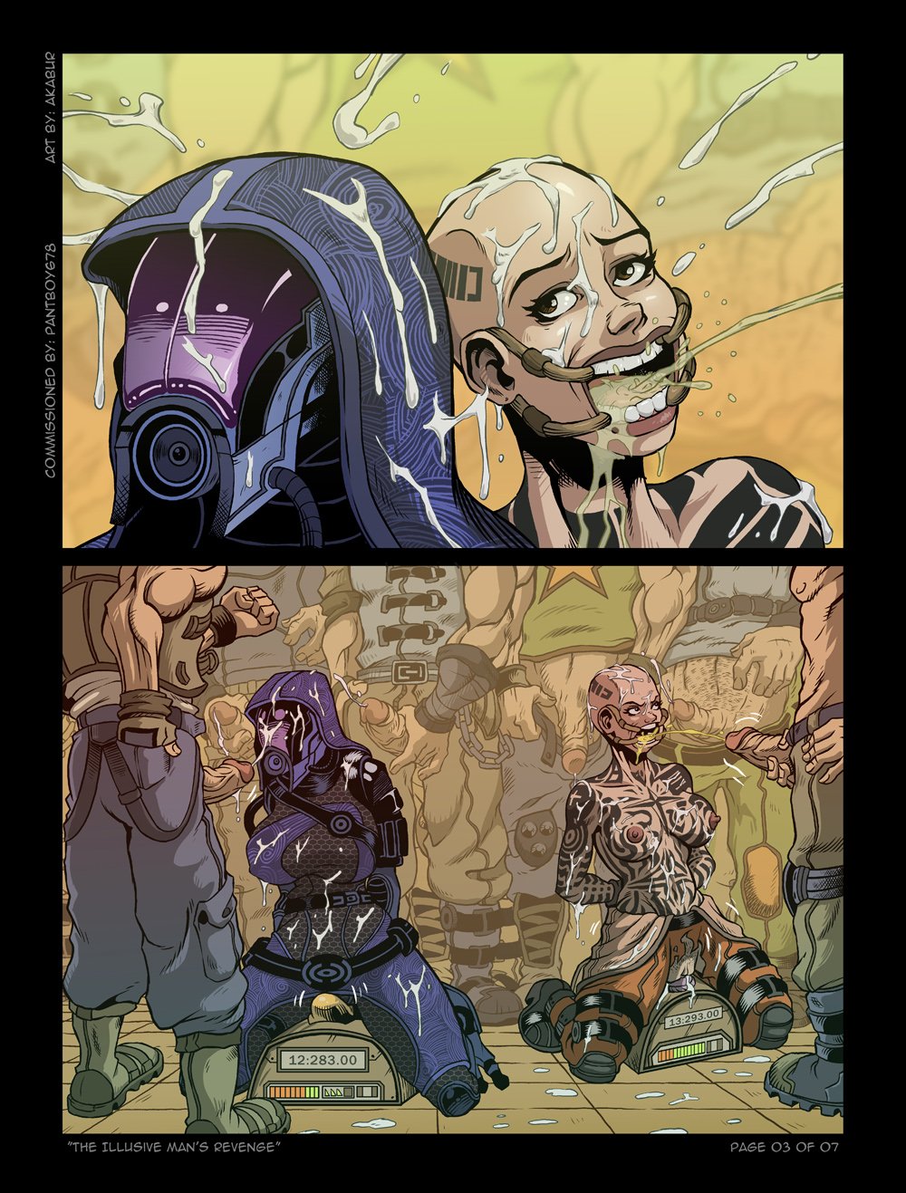 The Illusive Man’s Revenge (Mass Effect) [Akabur] 1 . The Illusive Man's Revenge - Chapter 1 (Mass Effect) [Akabur] – page 3