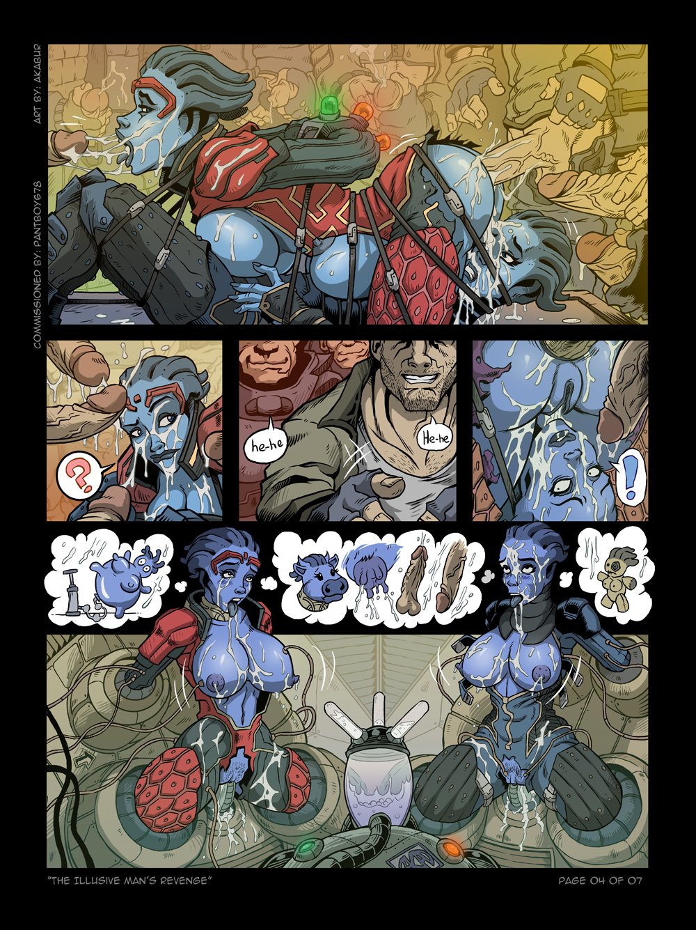 The Illusive Man’s Revenge (Mass Effect) [Akabur] 1 . The Illusive Man's Revenge - Chapter 1 (Mass Effect) [Akabur] – page 4