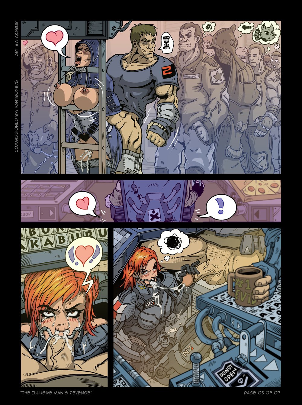 The Illusive Man’s Revenge (Mass Effect) [Akabur] 1 . The Illusive Man's Revenge - Chapter 1 (Mass Effect) [Akabur] – page 5