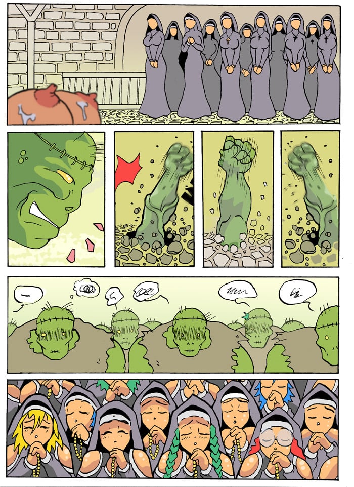 Zombie Attack [Akabur] 1 . Zombie Attack - Chapter 1 [Akabur] – page 15